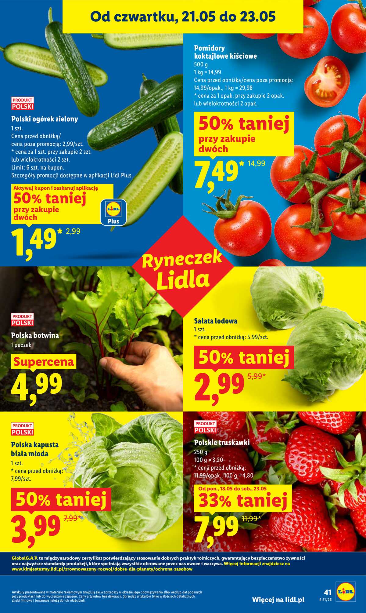 Leták Lidl Polsko 21.5.-23.5.2026 - Zpravodaj platný od 21.05 do 23.05 strana 41
