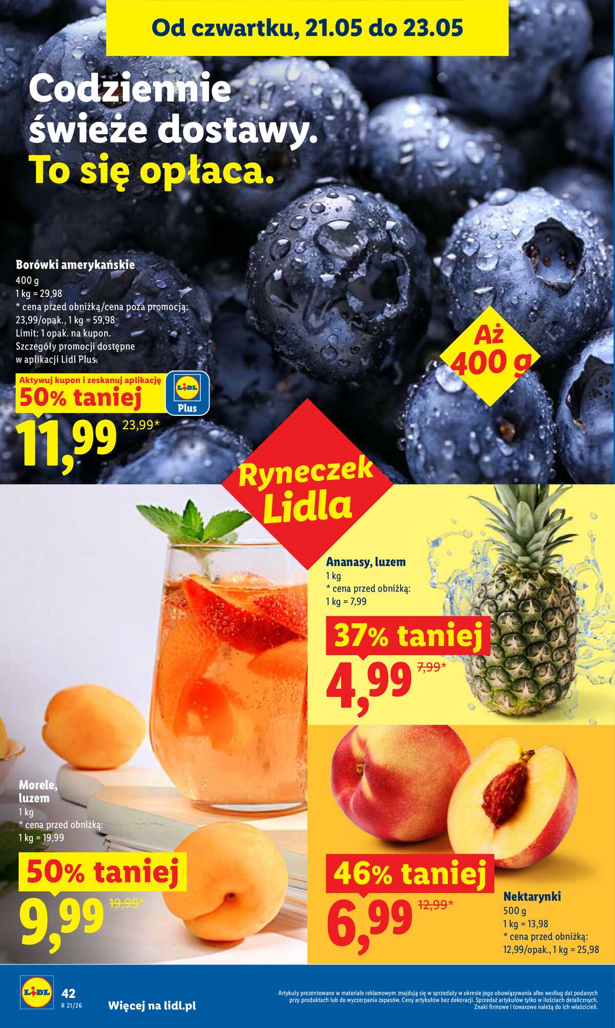 Leták Lidl Polsko 21.5.-23.5.2026 - Zpravodaj platný od 21.05 do 23.05 strana 42