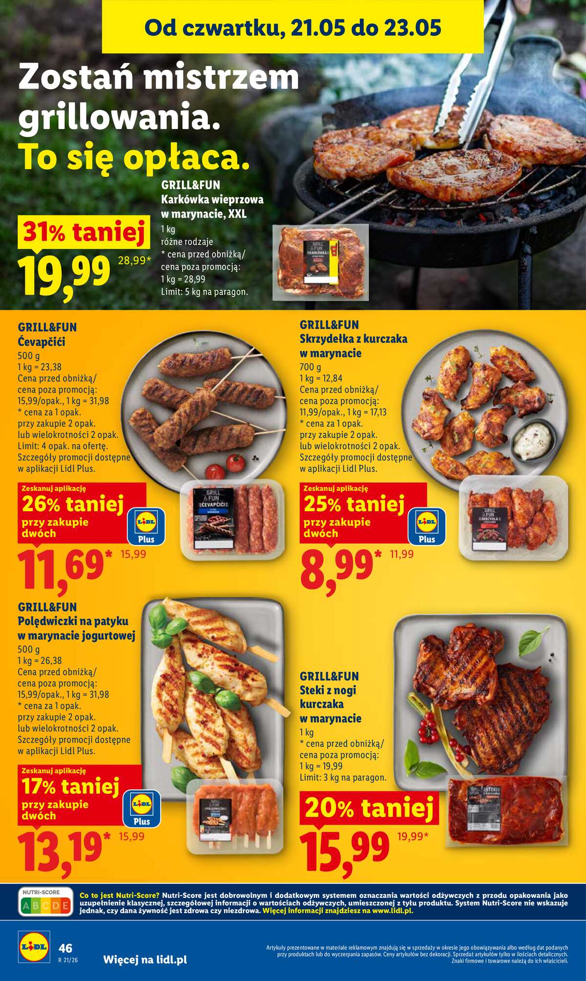 Leták Lidl Polsko 21.5.-23.5.2026 - Zpravodaj platný od 21.05 do 23.05 strana 48