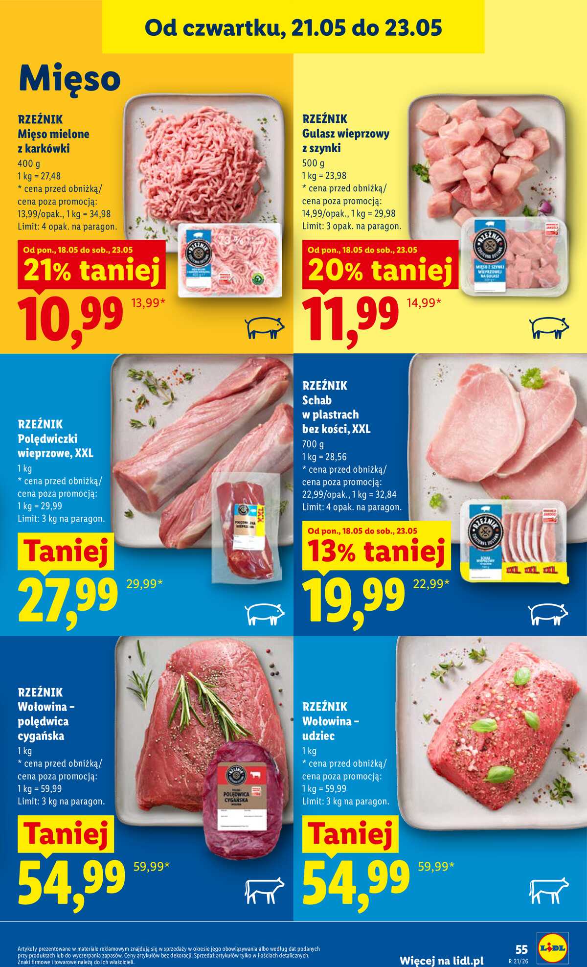 Leták Lidl Polsko 21.5.-23.5.2026 - Zpravodaj platný od 21.05 do 23.05 strana 57