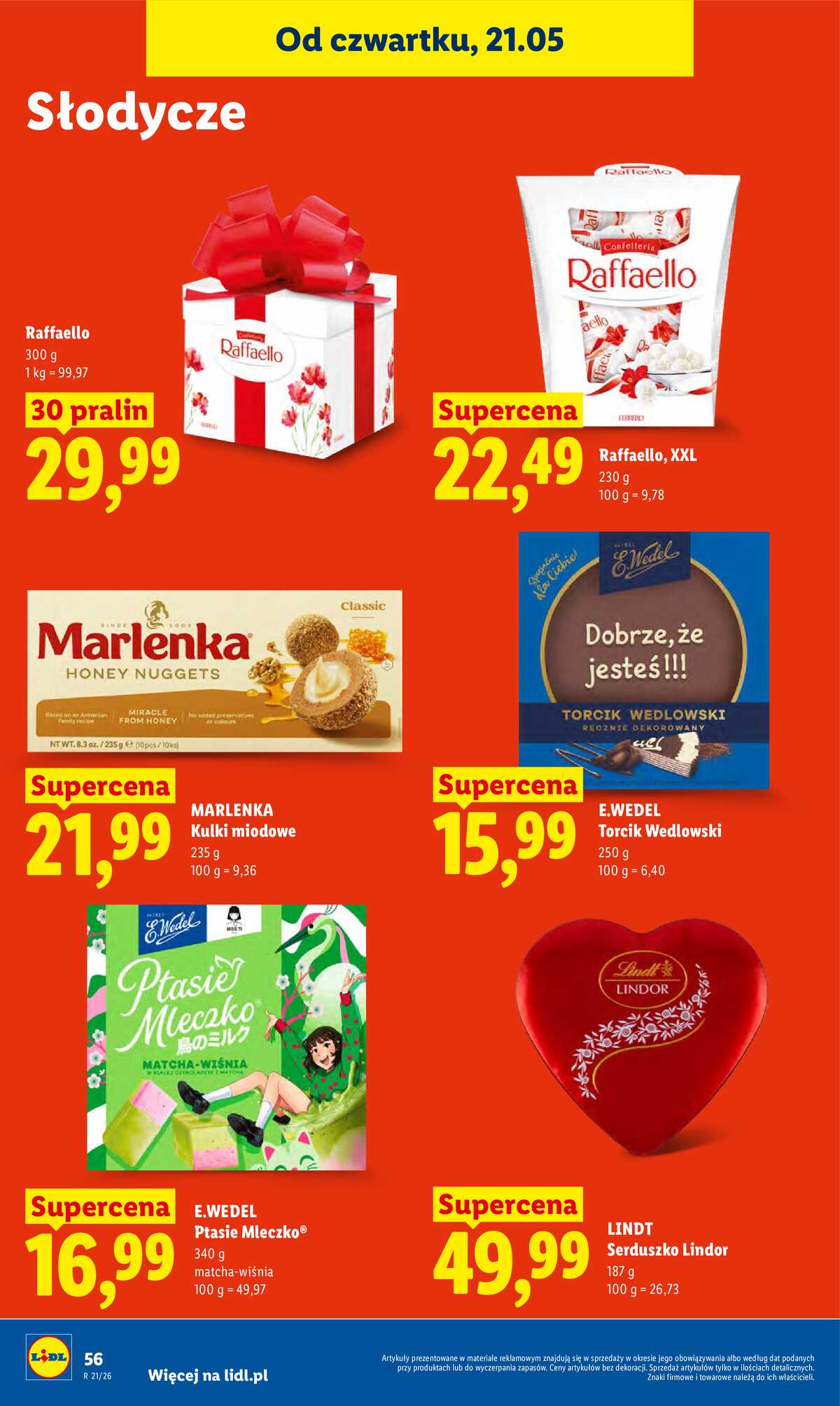 Leták Lidl Polsko 21.5.-23.5.2026 - Zpravodaj platný od 21.05 do 23.05 strana 62