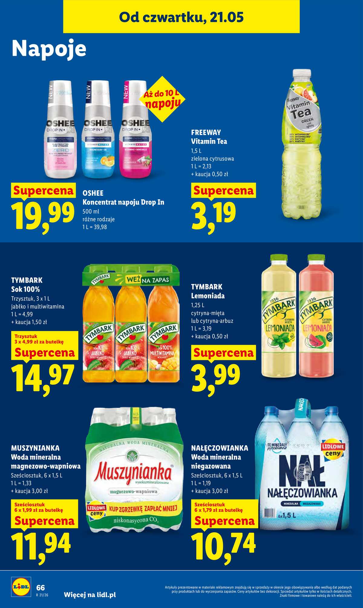 Leták Lidl Polsko 21.5.-23.5.2026 - Zpravodaj platný od 21.05 do 23.05 strana 72