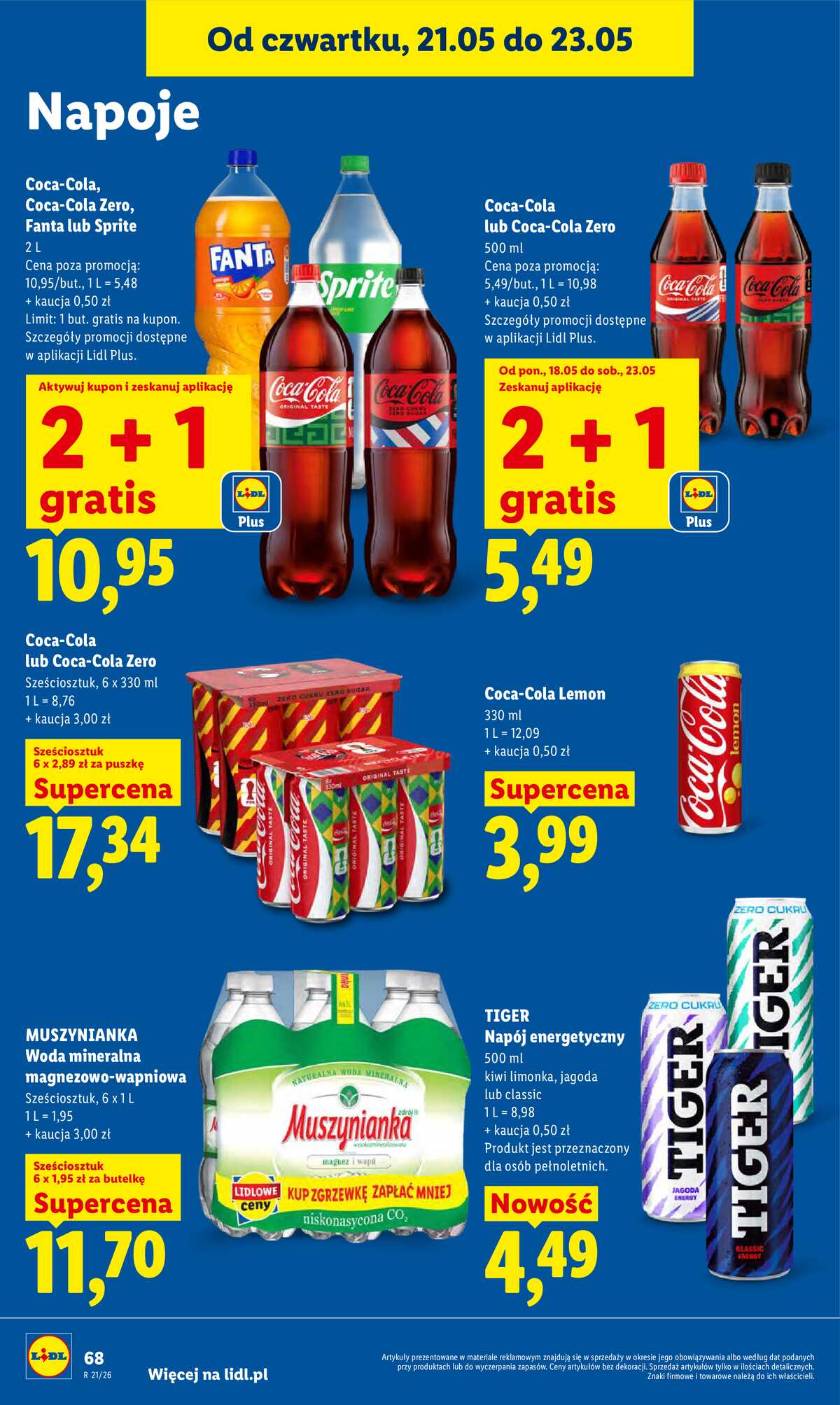 Leták Lidl Polsko 21.5.-23.5.2026 - Zpravodaj platný od 21.05 do 23.05 strana 74