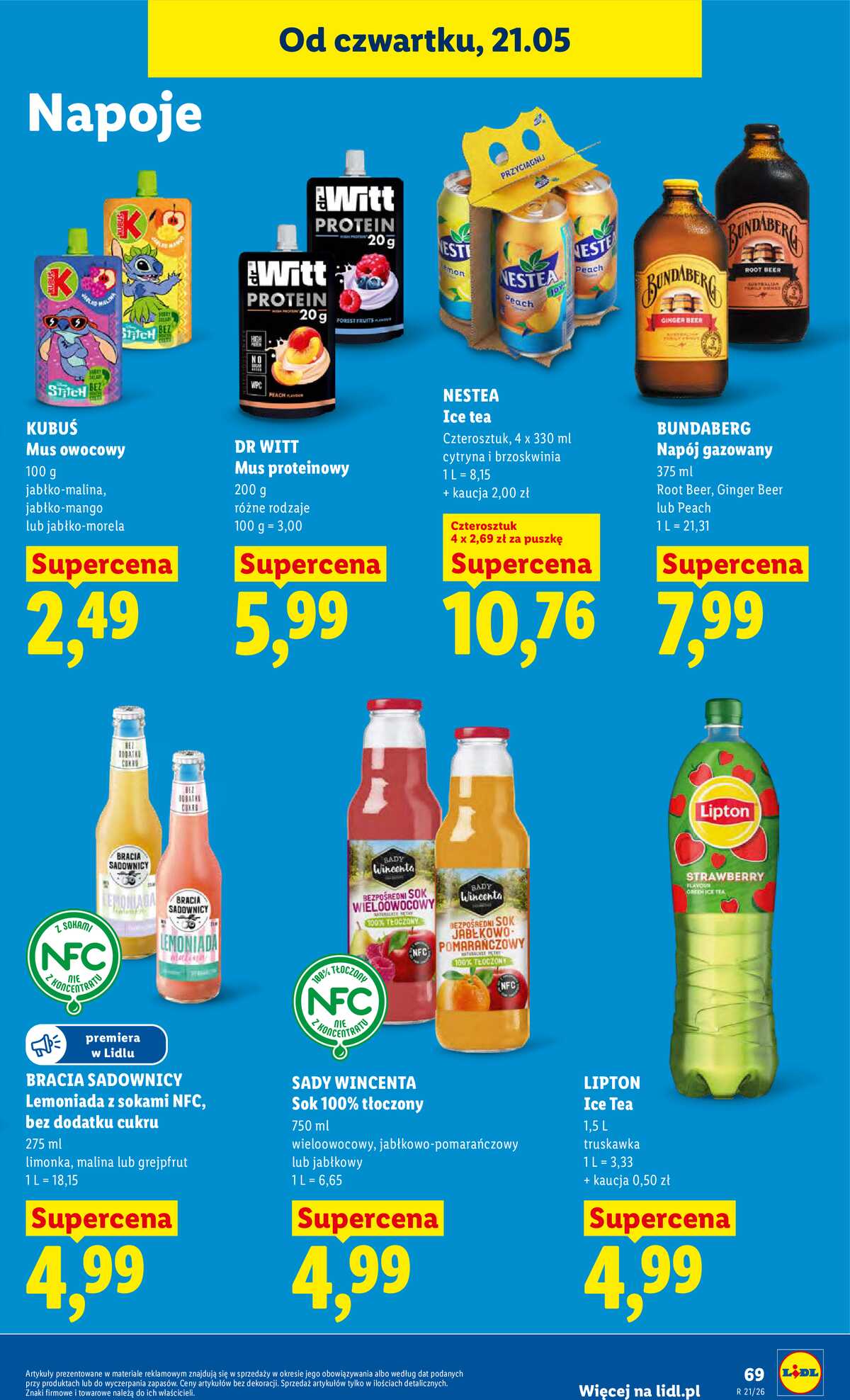 Leták Lidl Polsko 21.5.-23.5.2026 - Zpravodaj platný od 21.05 do 23.05 strana 75