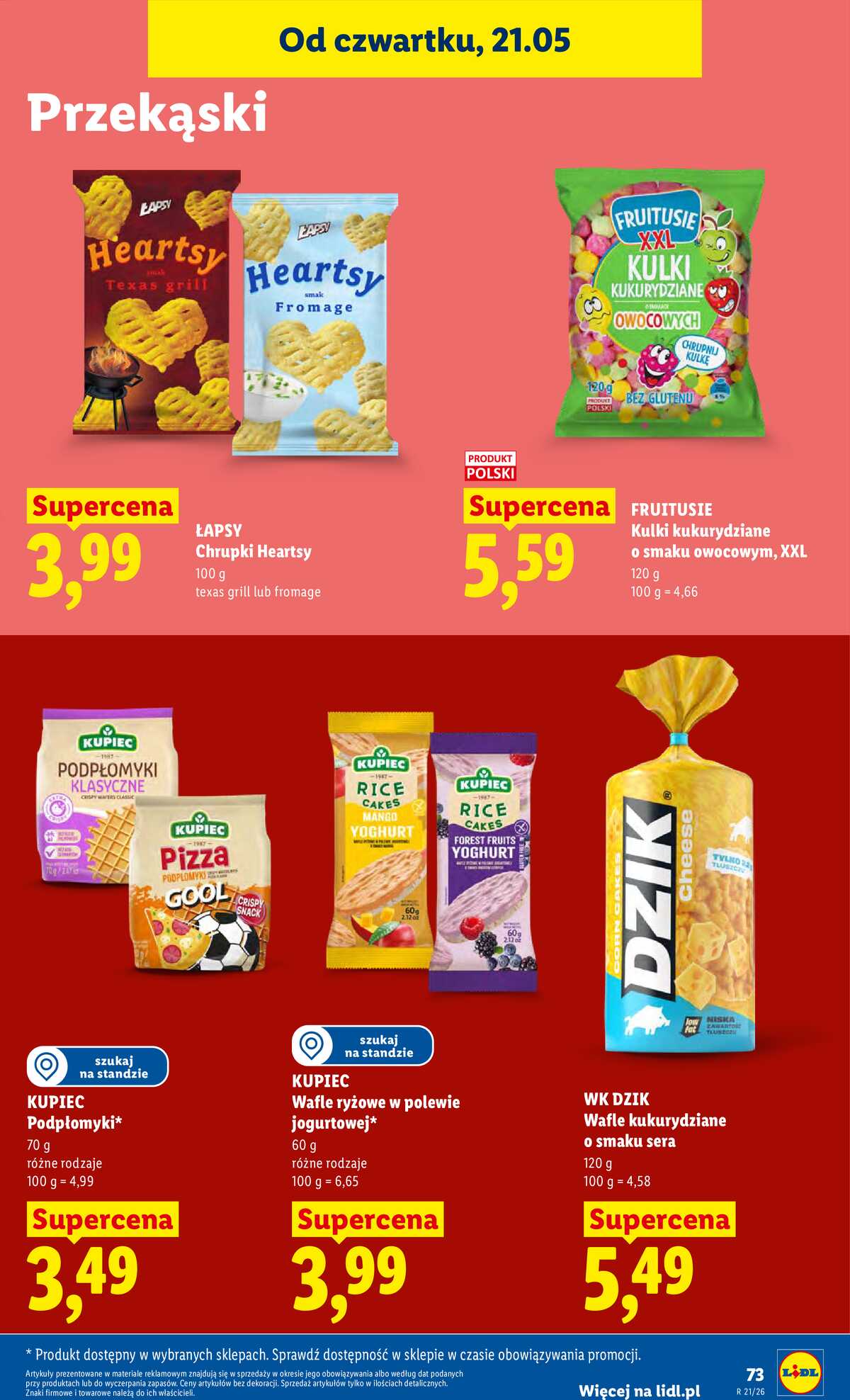 Leták Lidl Polsko 21.5.-23.5.2026 - Zpravodaj platný od 21.05 do 23.05 strana 81