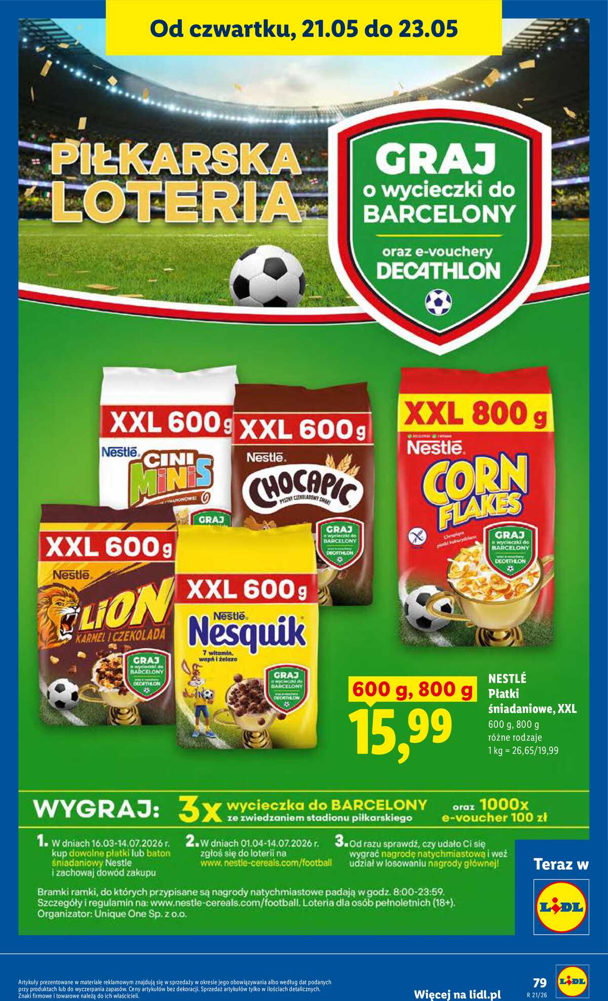 Leták Lidl Polsko 21.5.-23.5.2026 - Zpravodaj platný od 21.05 do 23.05 strana 87