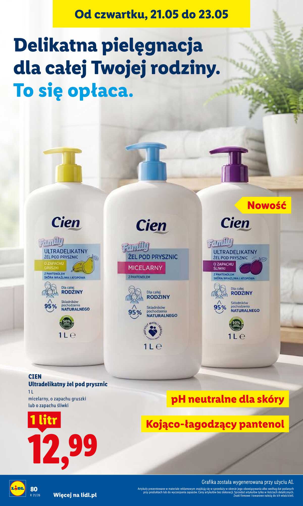 Leták Lidl Polsko 21.5.-23.5.2026 - Zpravodaj platný od 21.05 do 23.05 strana 88