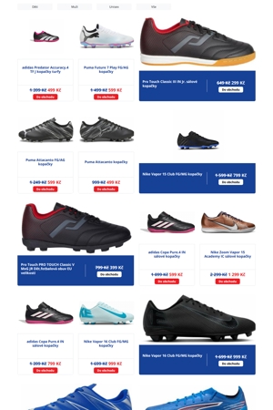 Intersport Kopačky a míče - 21. 5. 2026
