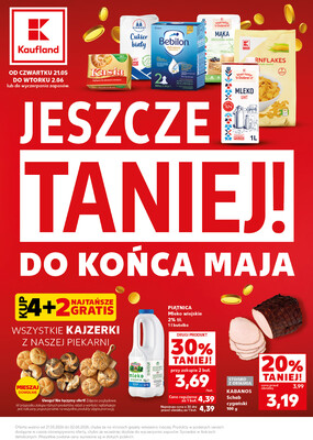 Leták Kaufland Polsko 21.5.-2.6.2026