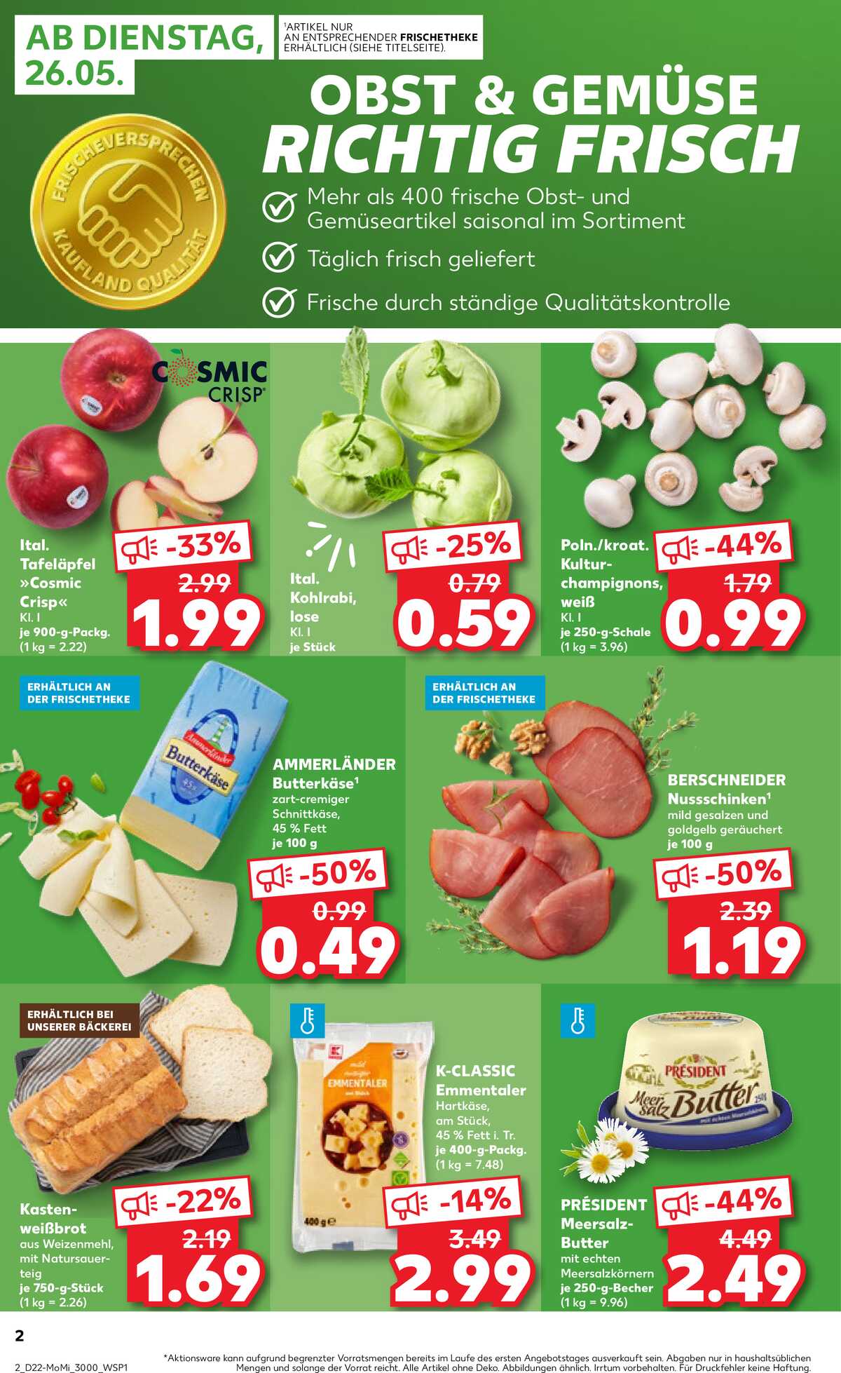 Leták Kaufland Německo 26.5.-27.5.2026 strana 2