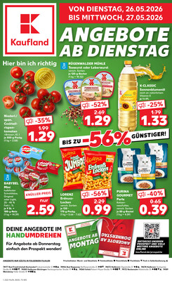 Leták Kaufland Německo 26.5.-27.5.2026