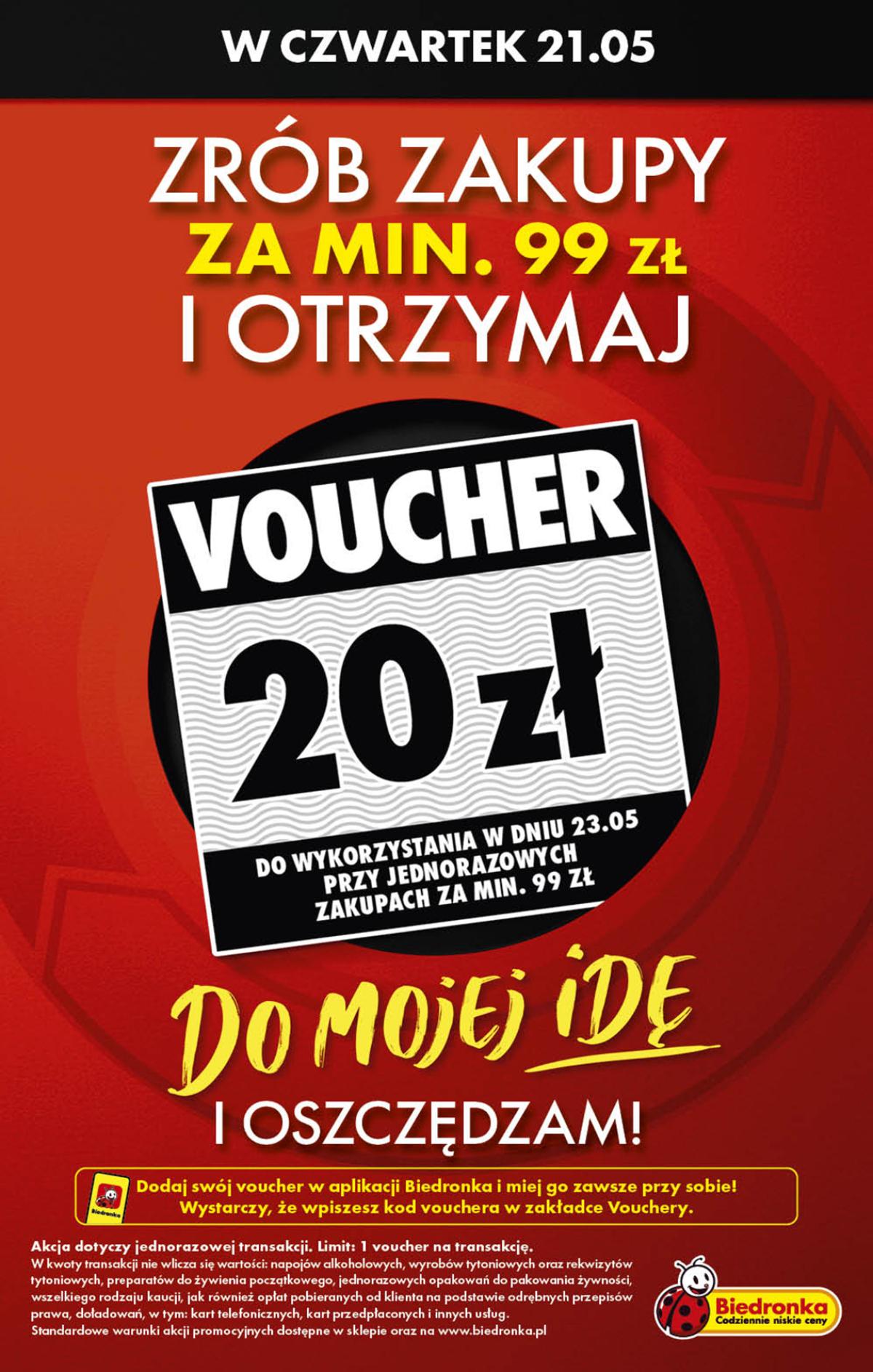 Leták Biedronka Polsko 21.5.-27.5.2026 strana 2