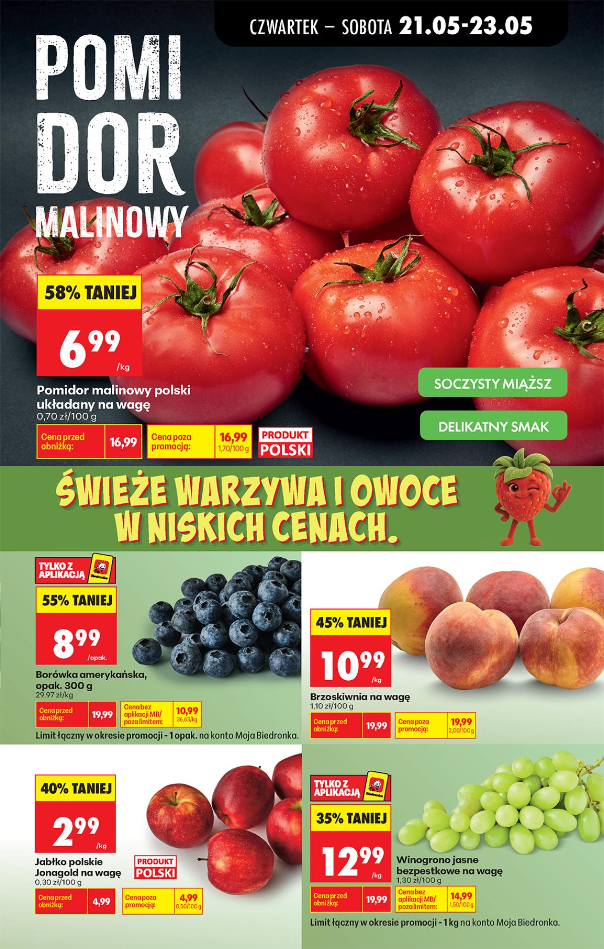 Leták Biedronka Polsko 21.5.-27.5.2026 strana 21