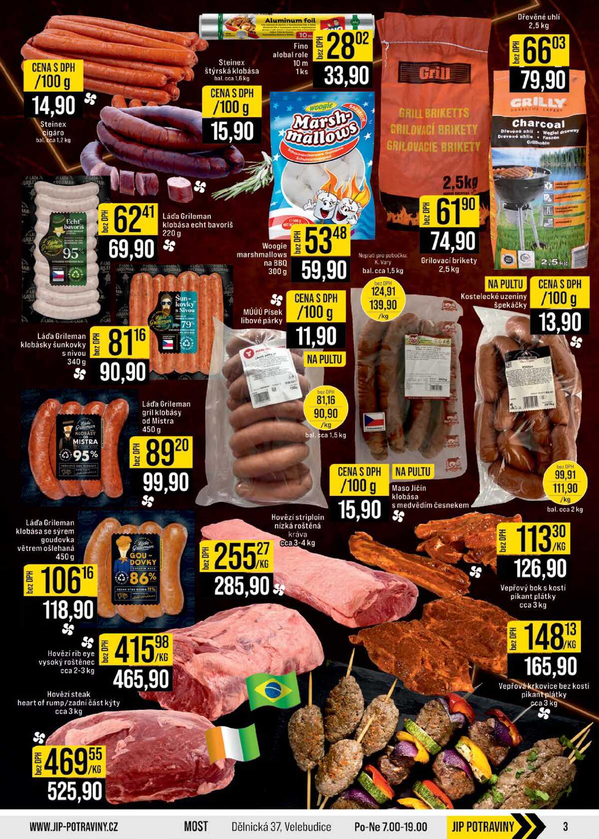 JIP Cash & Carry Brno, Praha, Ostrava, Jilemnice, Pardubice, Ostrava, Karlovy Vary, Olomouc a Zlín od 20.5. do 26.5.2026 strana 3