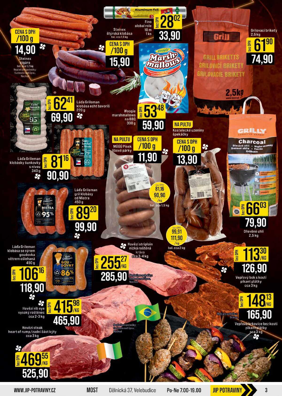 JIP Cash & Carry České Budějovice, Most, Náchod, Polička, Sušice a Svoboda nad Úpou od 20.5. do 26.5.2026 strana 3