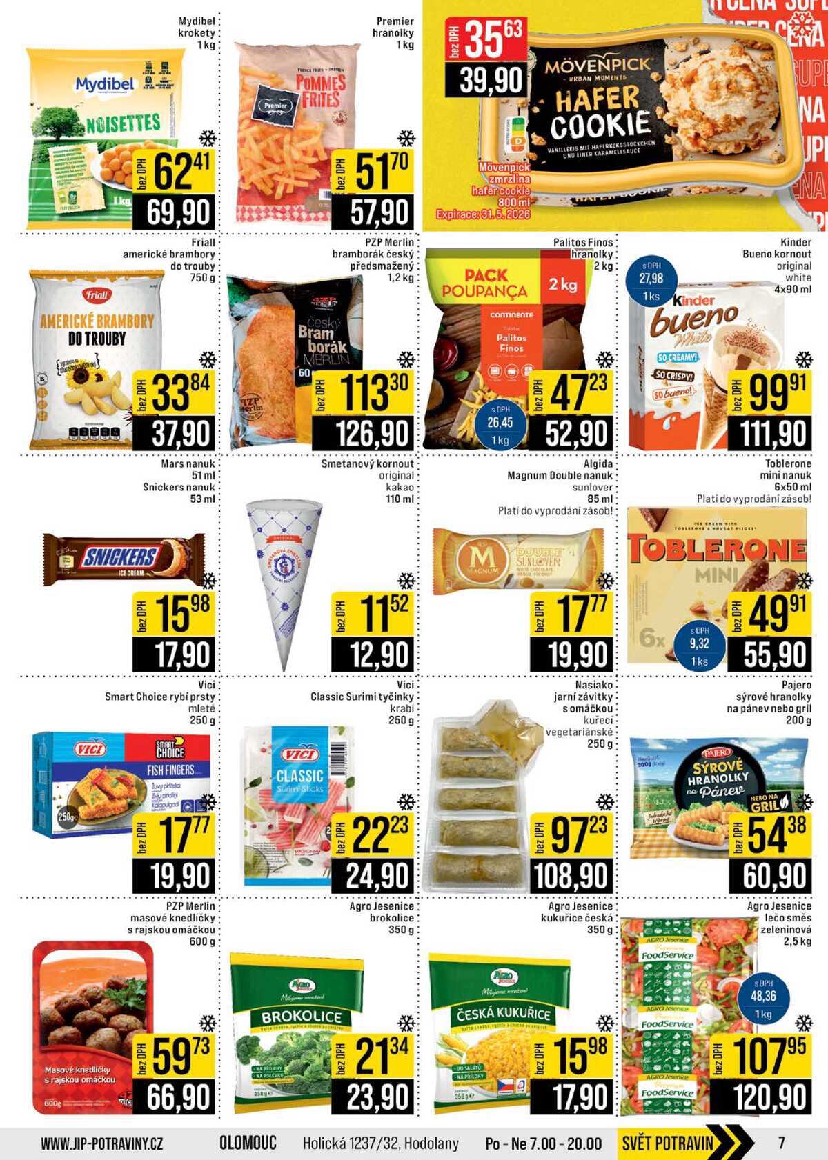 JIP Cash & Carry České Budějovice, Most, Náchod, Polička, Sušice a Svoboda nad Úpou od 20.5. do 26.5.2026 strana 7