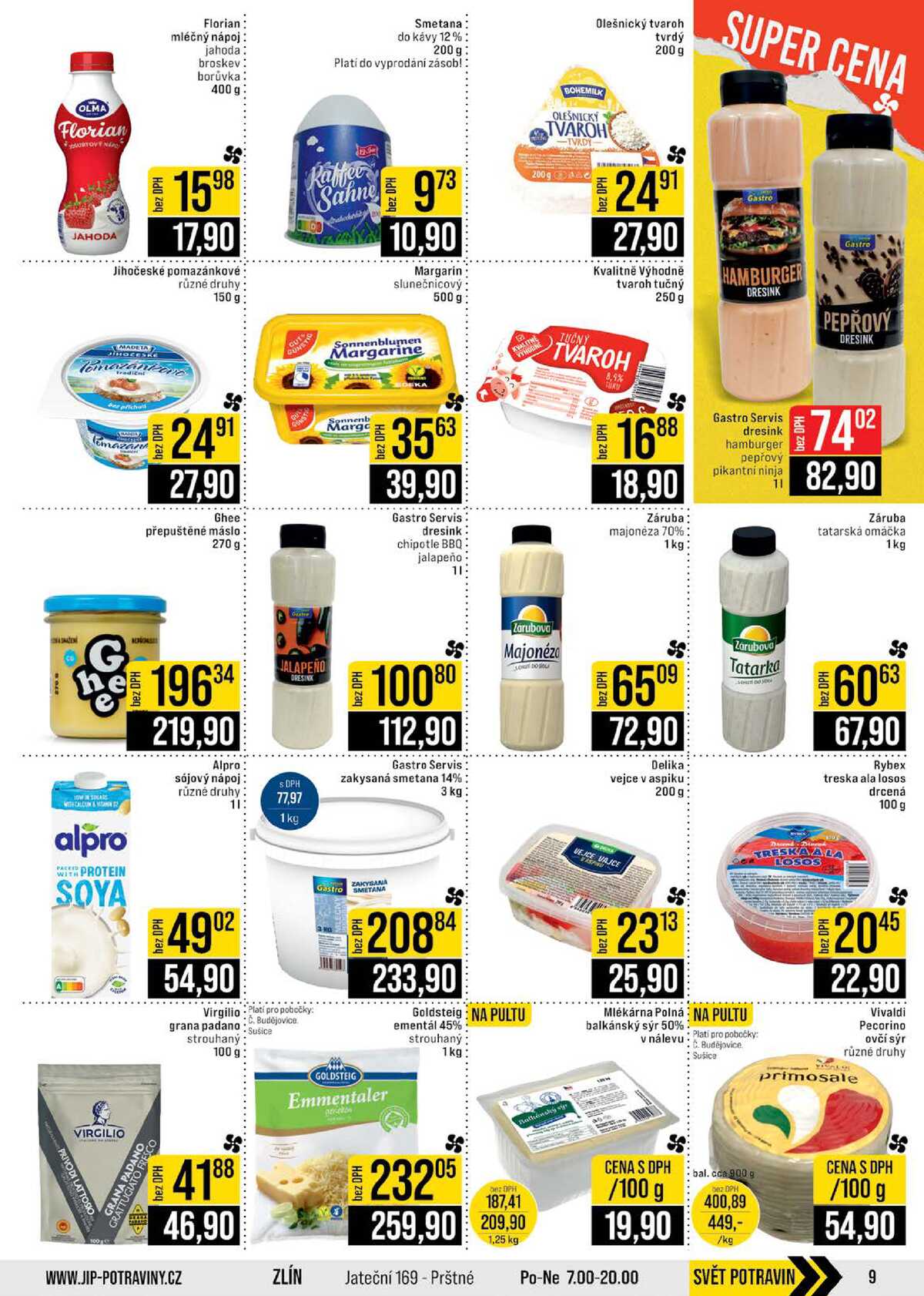 JIP Cash & Carry České Budějovice, Most, Náchod, Polička, Sušice a Svoboda nad Úpou od 20.5. do 26.5.2026 strana 9