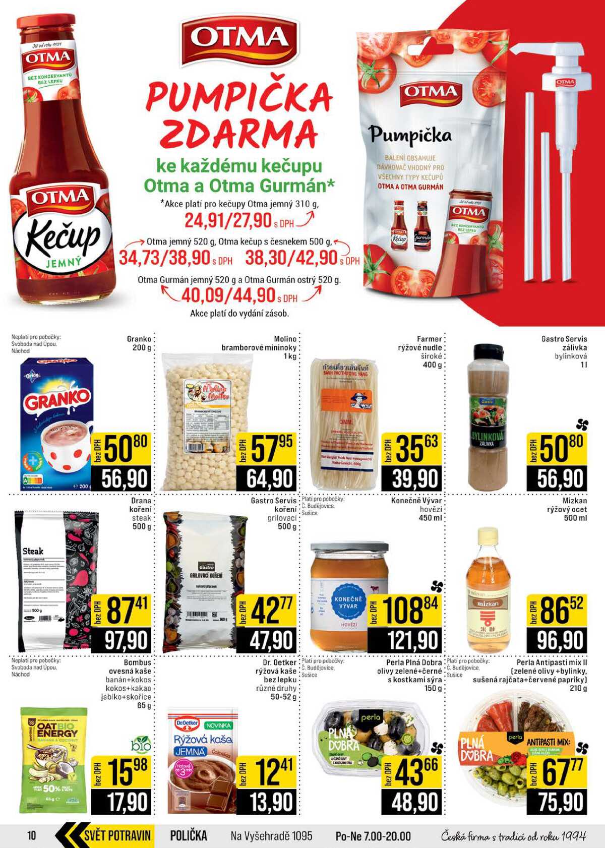 JIP Cash & Carry České Budějovice, Most, Náchod, Polička, Sušice a Svoboda nad Úpou od 20.5. do 26.5.2026 strana 10