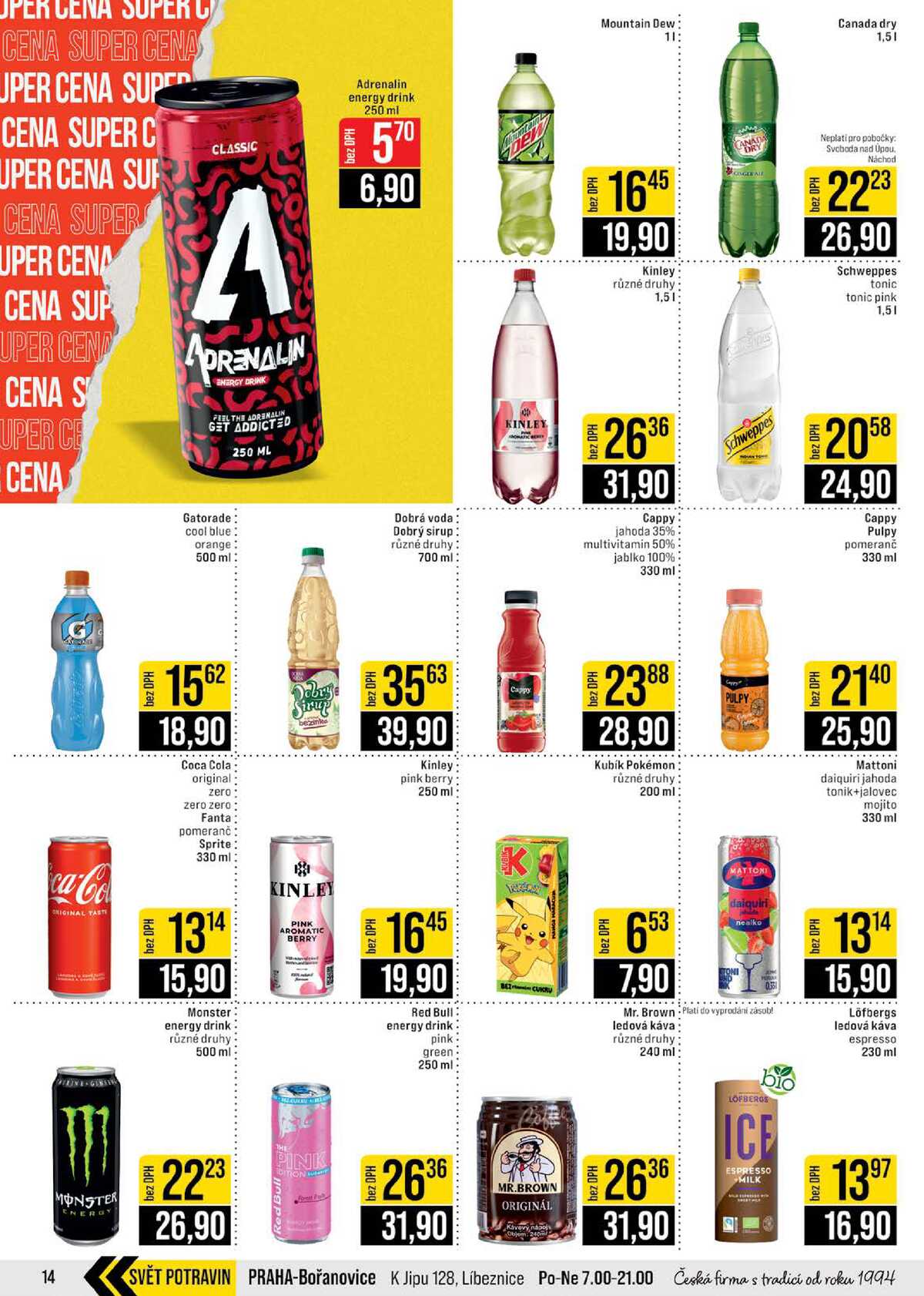 JIP Cash & Carry České Budějovice, Most, Náchod, Polička, Sušice a Svoboda nad Úpou od 20.5. do 26.5.2026 strana 14