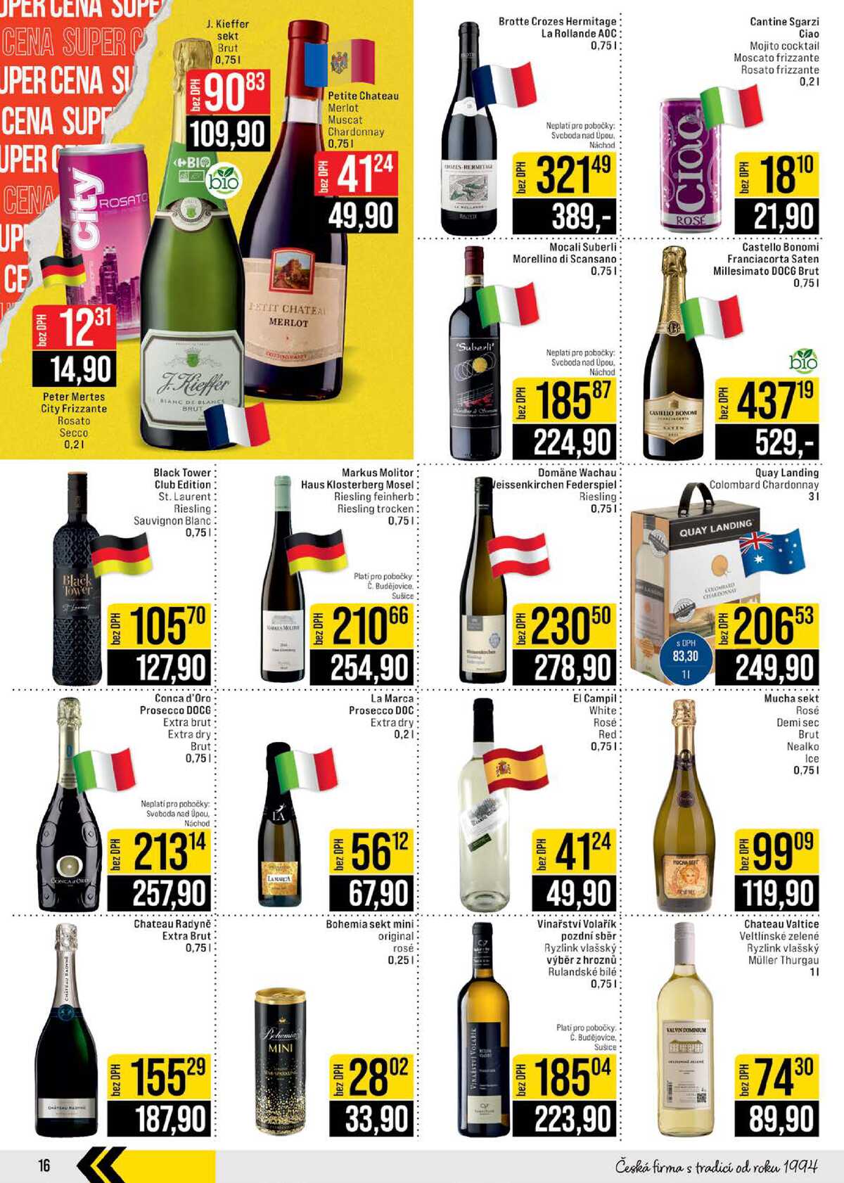 JIP Cash & Carry České Budějovice, Most, Náchod, Polička, Sušice a Svoboda nad Úpou od 20.5. do 26.5.2026 strana 16