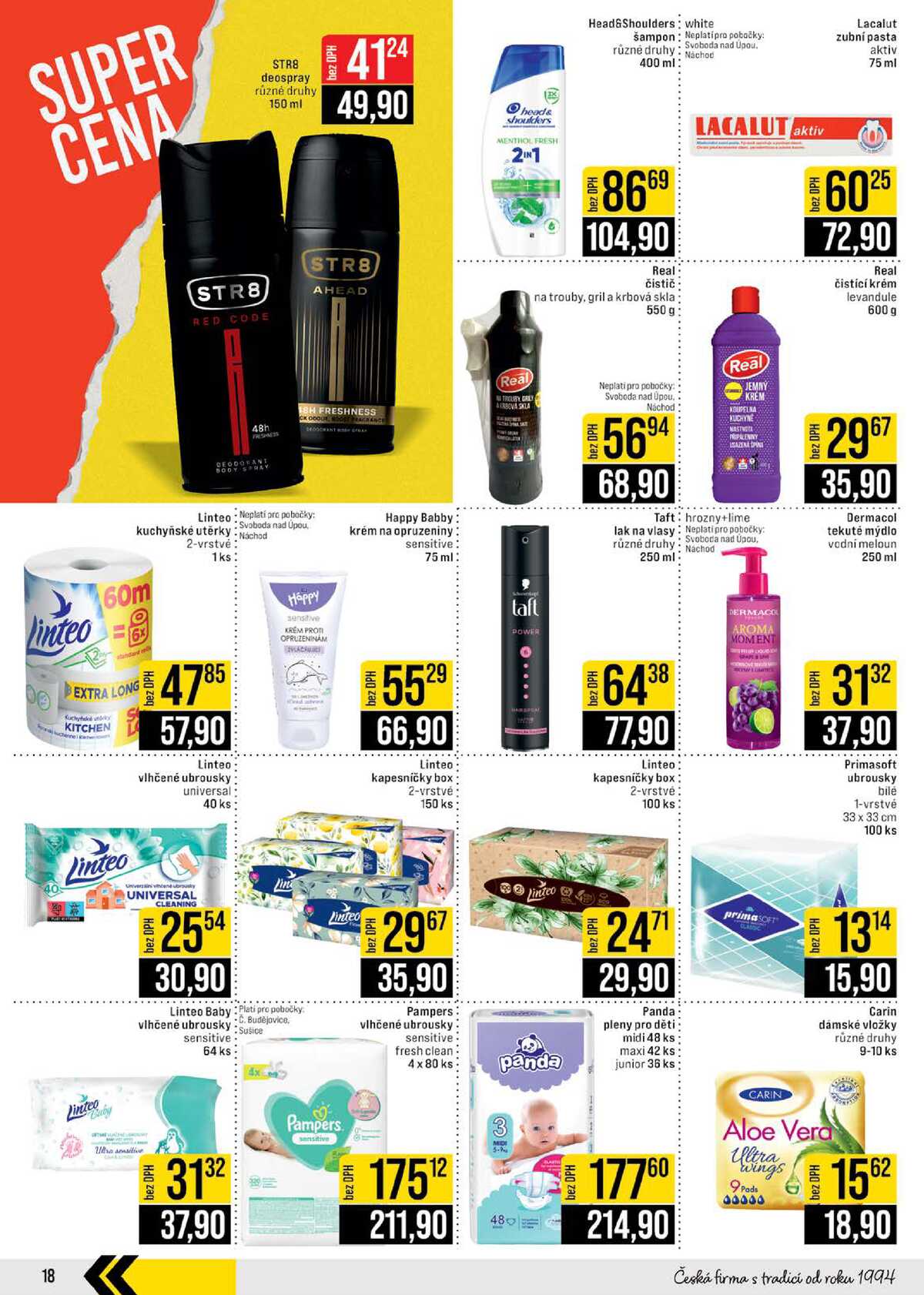 JIP Cash & Carry České Budějovice, Most, Náchod, Polička, Sušice a Svoboda nad Úpou od 20.5. do 26.5.2026 strana 18