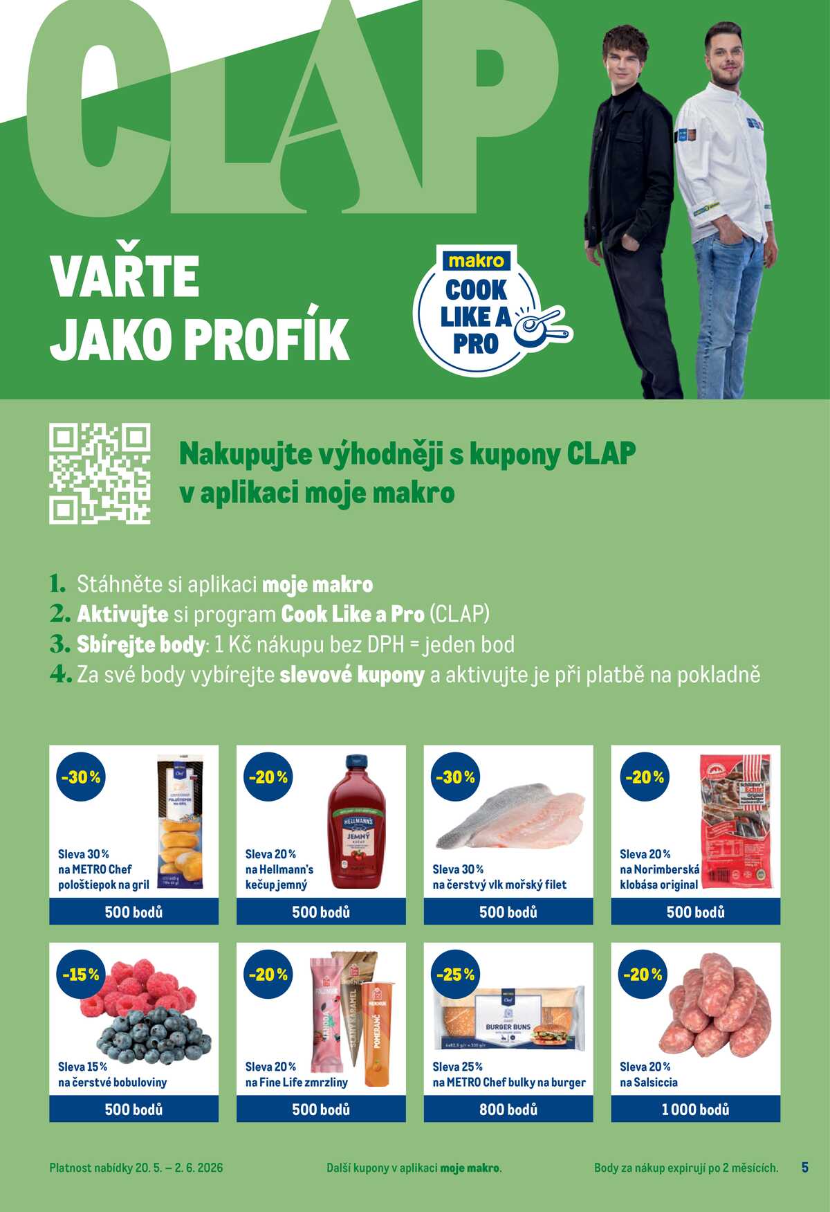 Makro Pro milovníky jídla do 2.6. strana 5