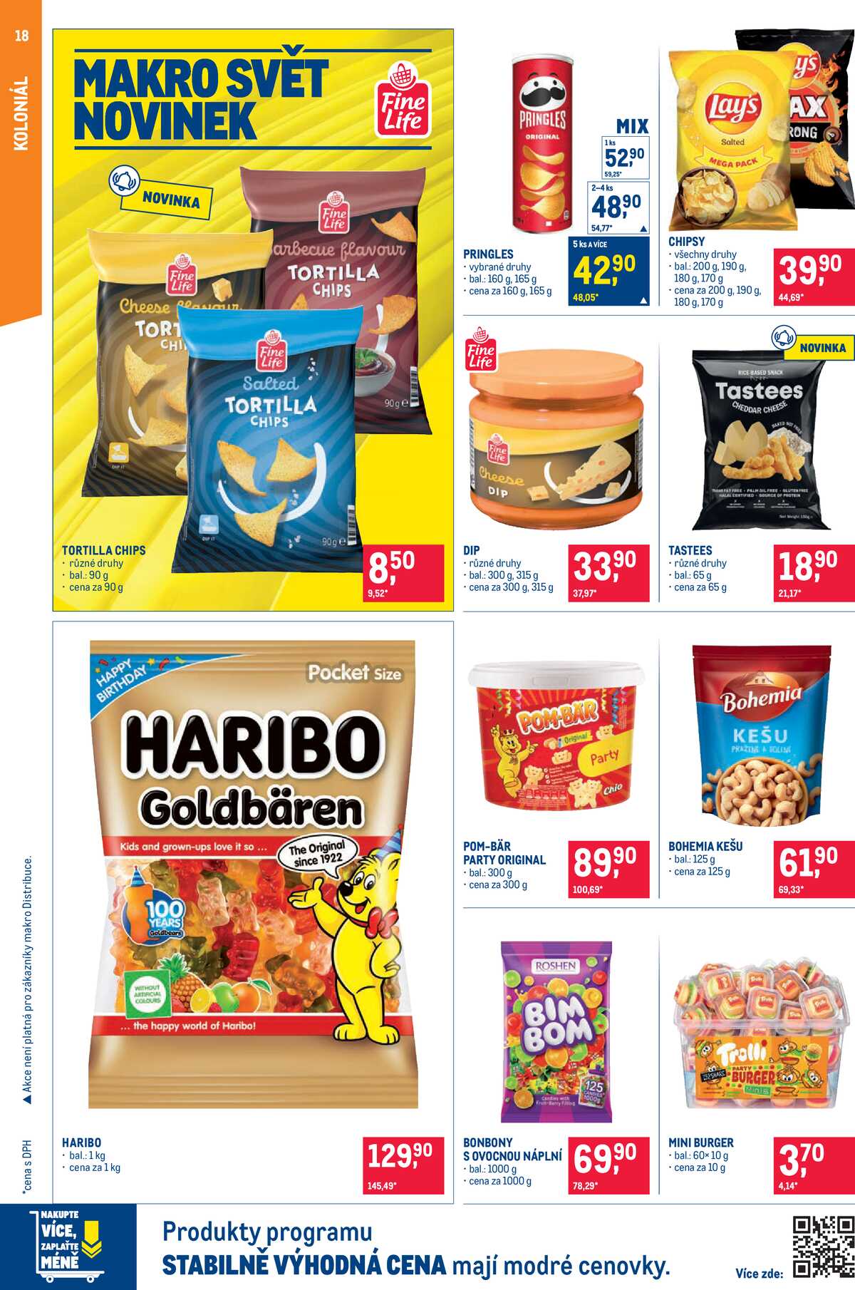 Makro Pro milovníky jídla do 2.6. strana 18