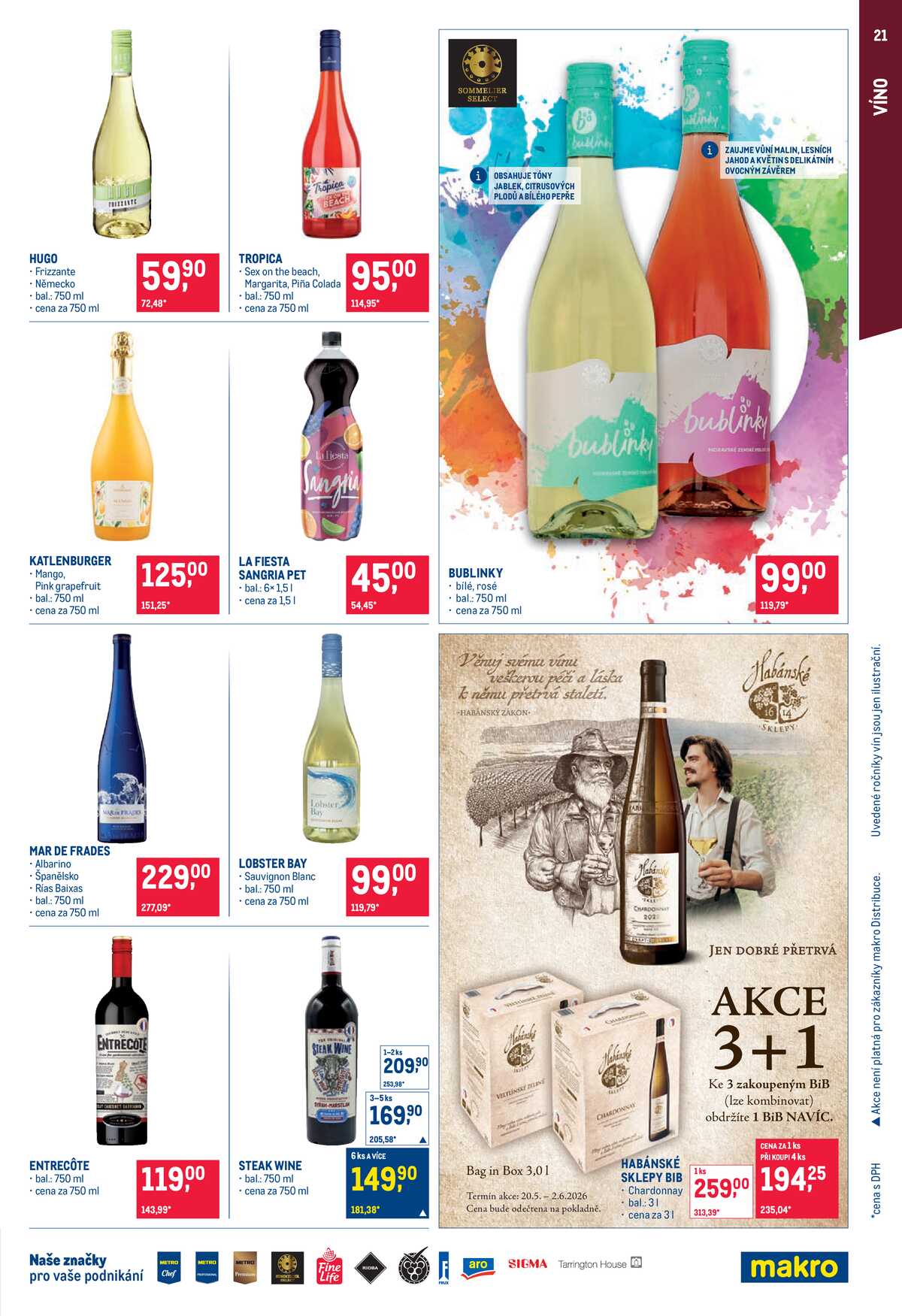 Makro Pro milovníky jídla do 2.6. strana 21
