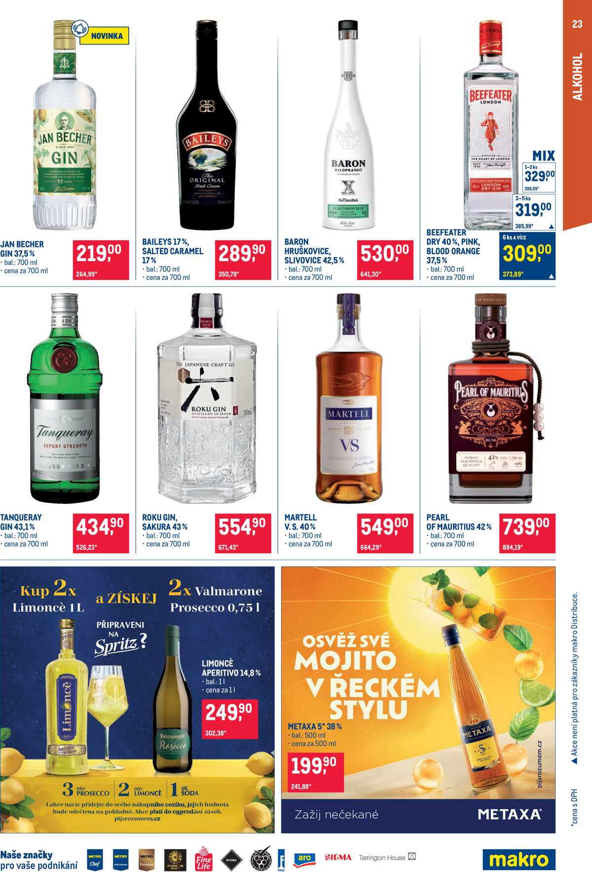 Makro Pro milovníky jídla do 2.6. strana 23