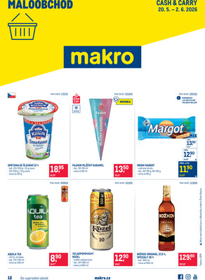 MAKRO Maloobchod od 20.5. do 2.6.2026