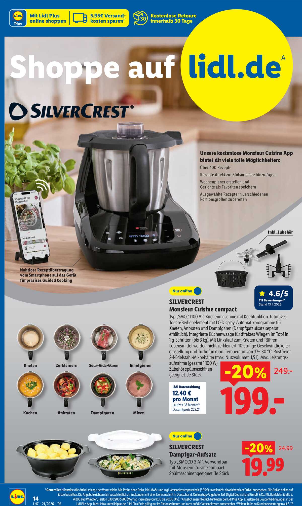 Leták Lidl Německo 18.5.-23.5.2026 strana 8