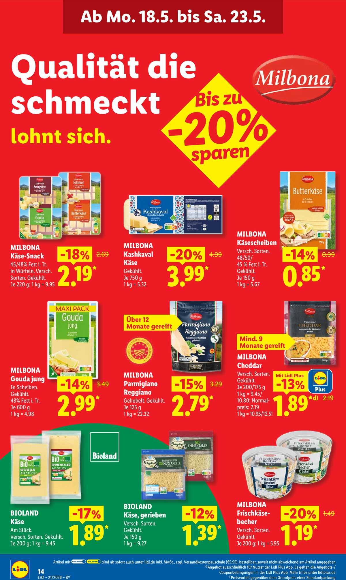 Leták Lidl Německo 18.5.-23.5.2026 strana 20