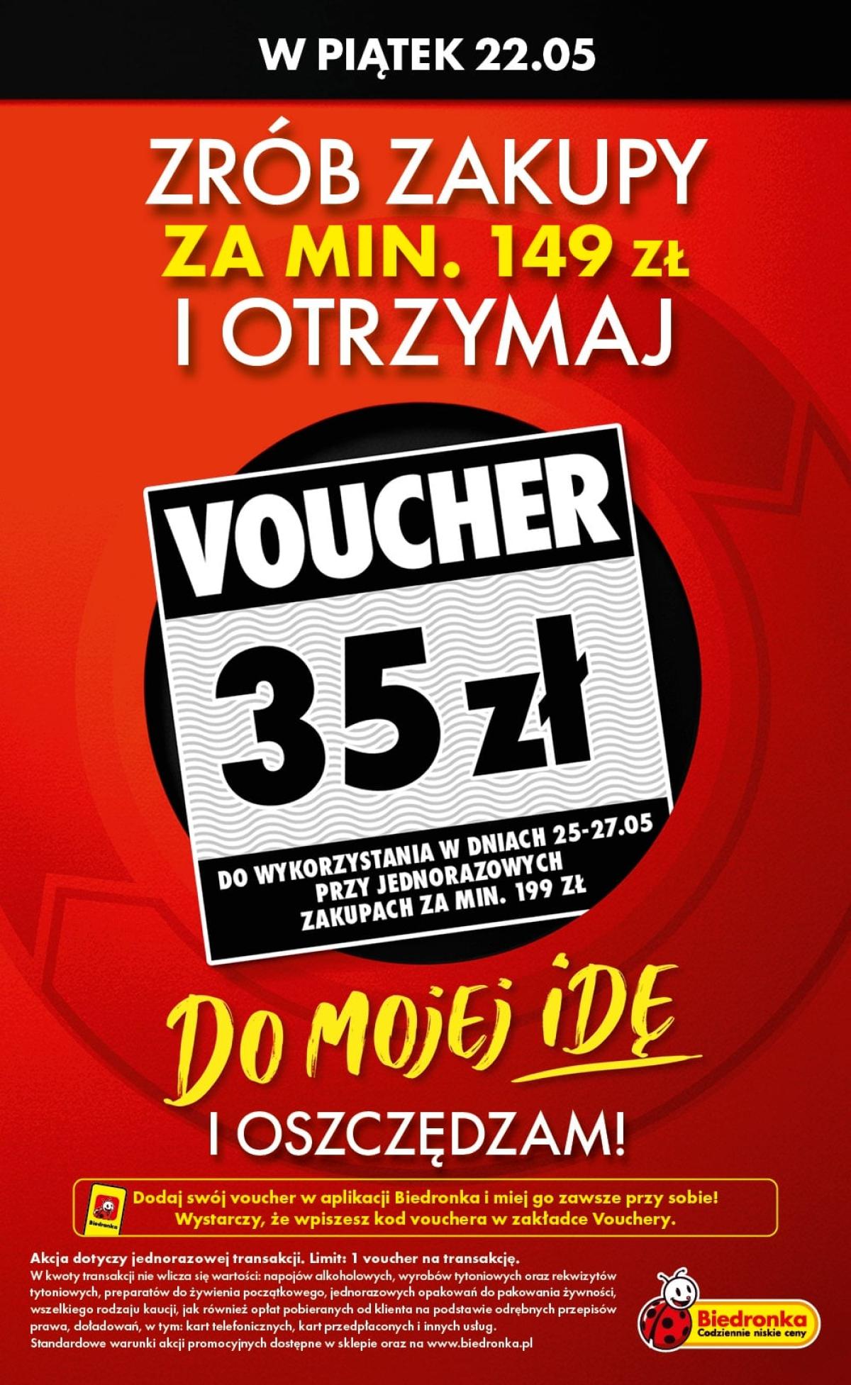Leták Biedronka Polsko 22.5.-23.5.2026 strana 3