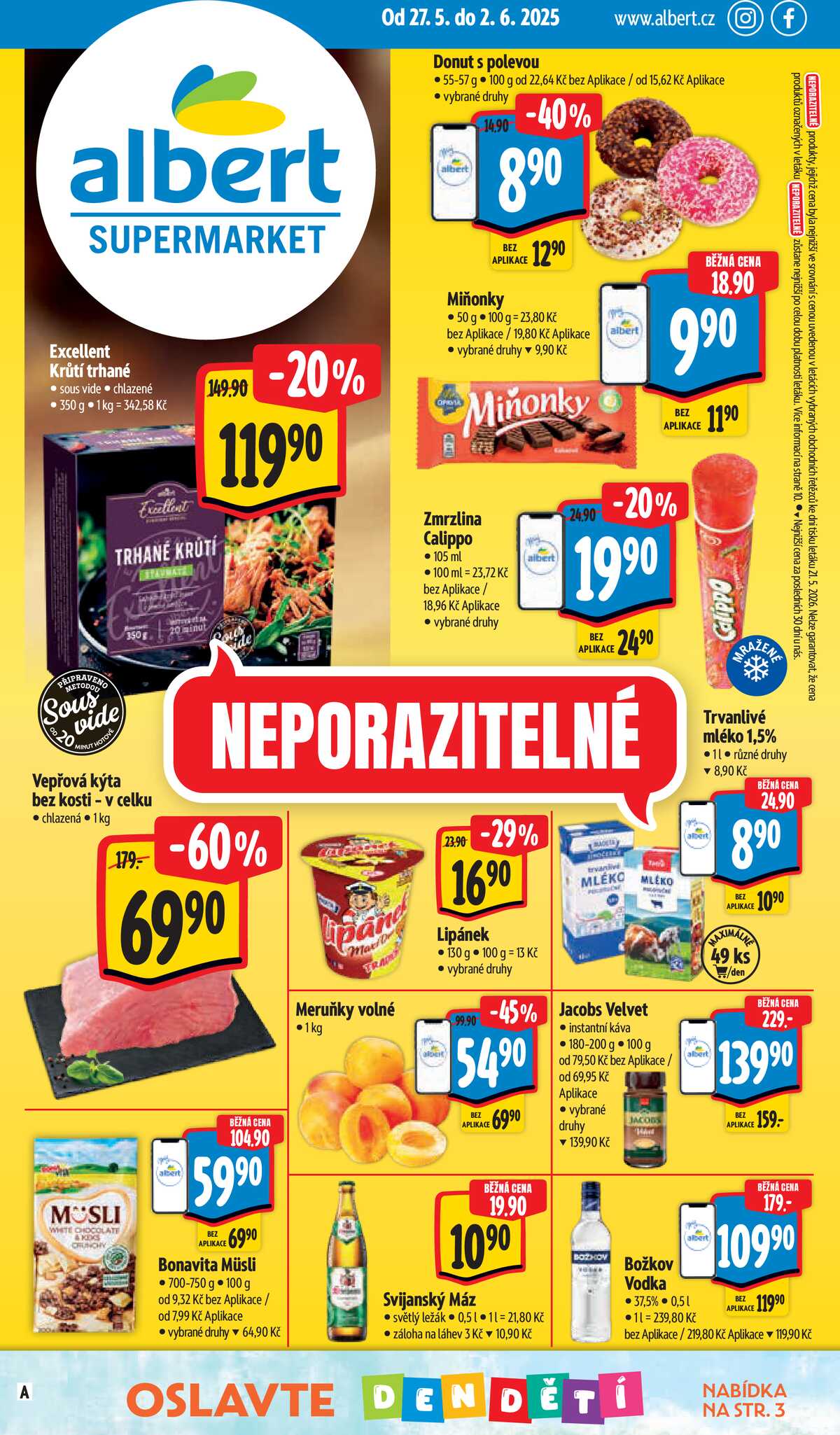 Albert Supermarket od 27.5. do 2.6.2026 strana 1