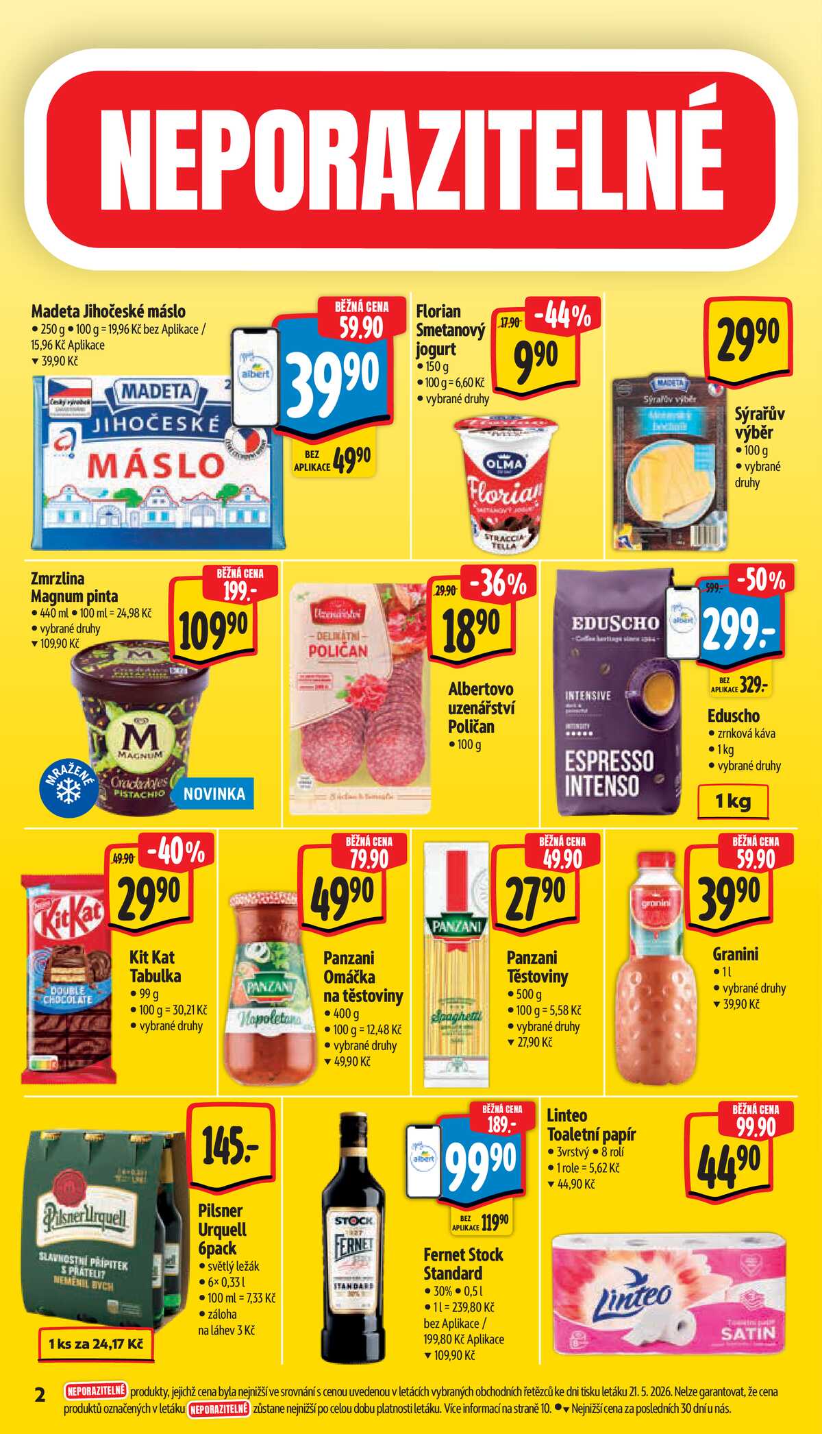Albert Supermarket od 27.5. do 2.6.2026 strana 2