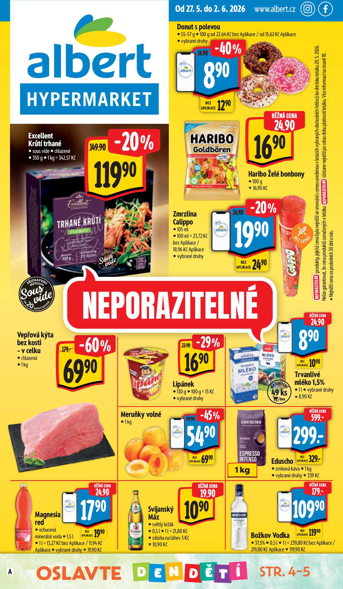 Albert  Hypermarket od 27.5. do 2.6.2026 strana 1