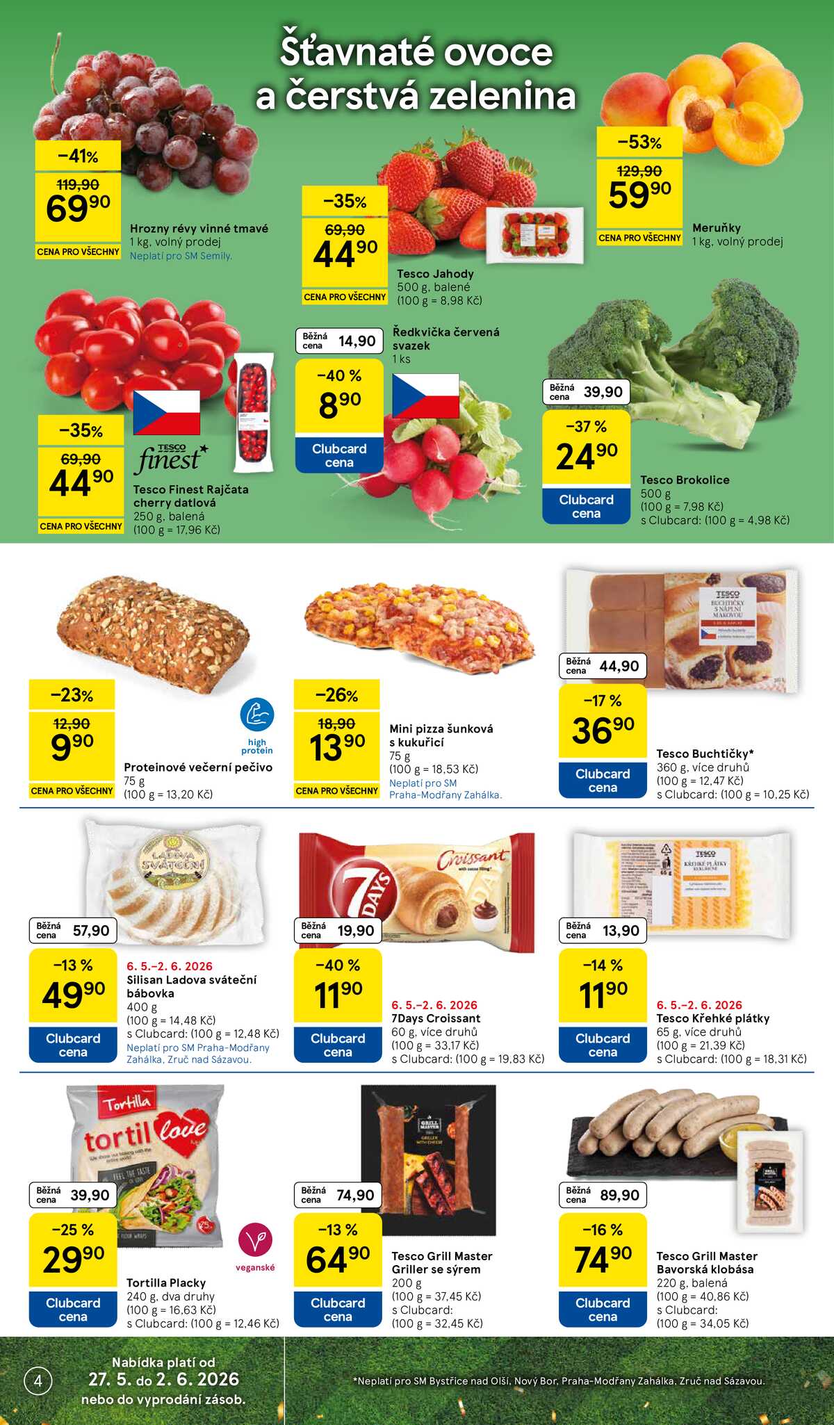 Tesco supermarkety od 27.5. do 2.6.2026 strana 4