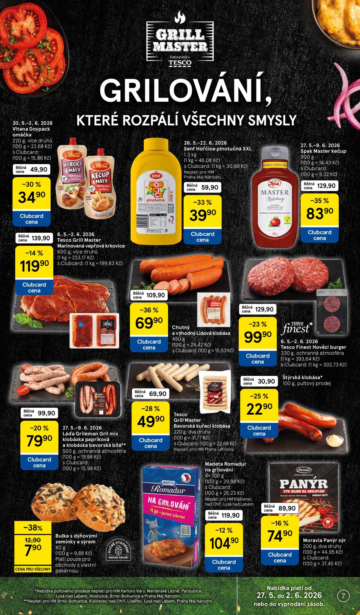 Tesco malé hypermarkety od 27.5. do 2.6.2026 strana 7