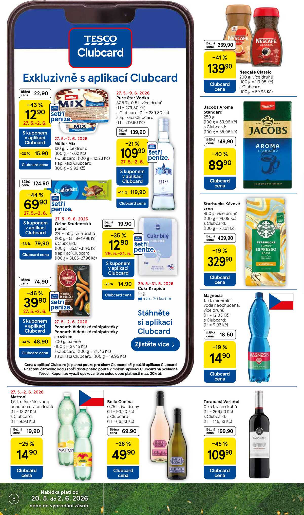Tesco malé hypermarkety od 27.5. do 2.6.2026 strana 8