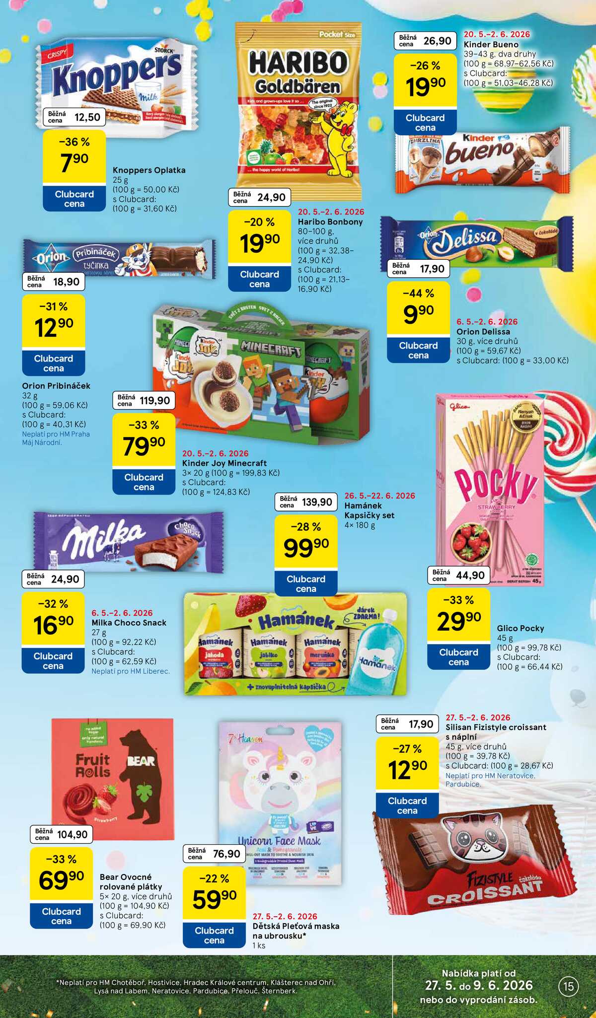 Tesco malé hypermarkety od 27.5. do 2.6.2026 strana 15