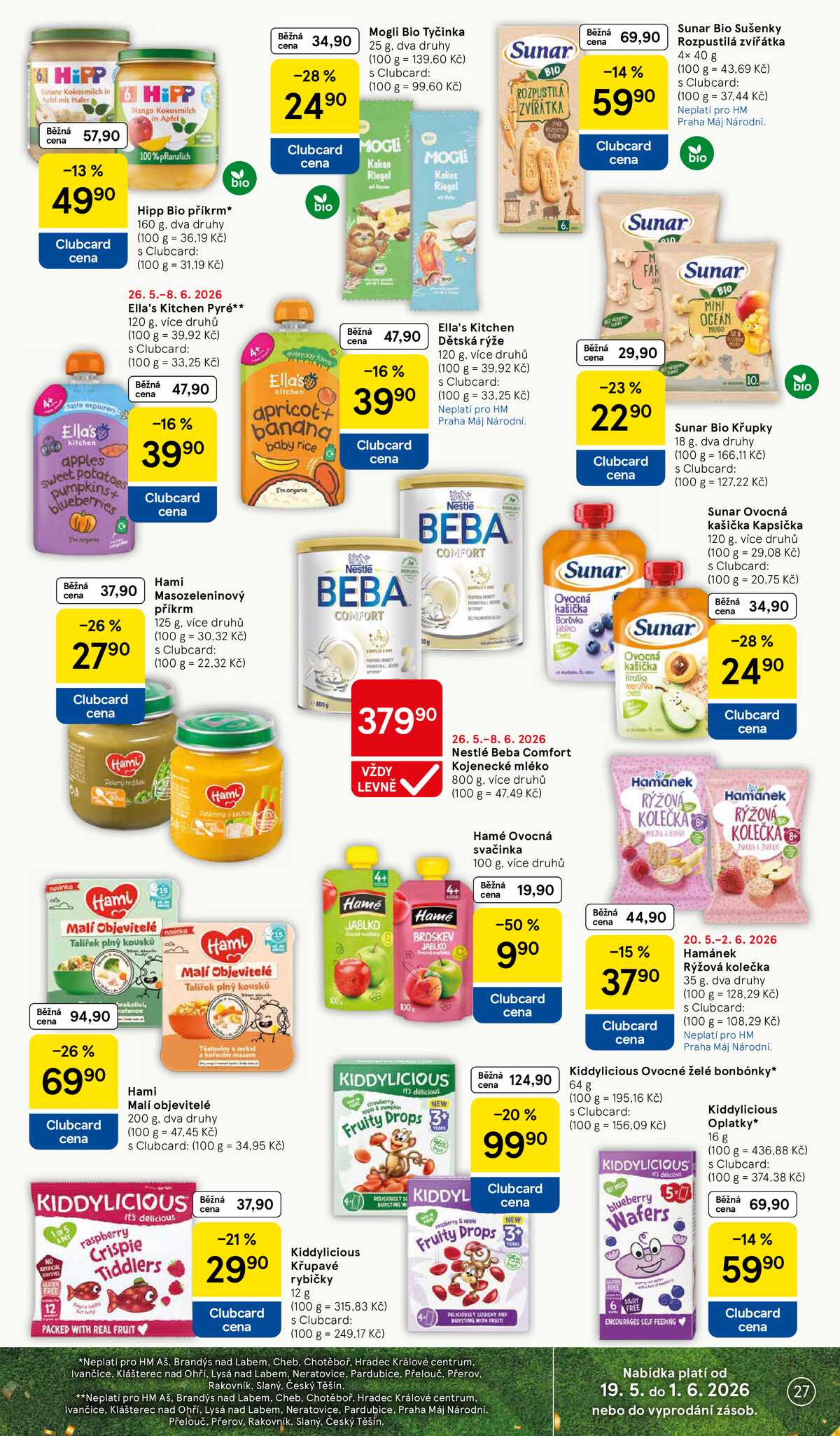 Tesco malé hypermarkety od 27.5. do 2.6.2026 strana 27