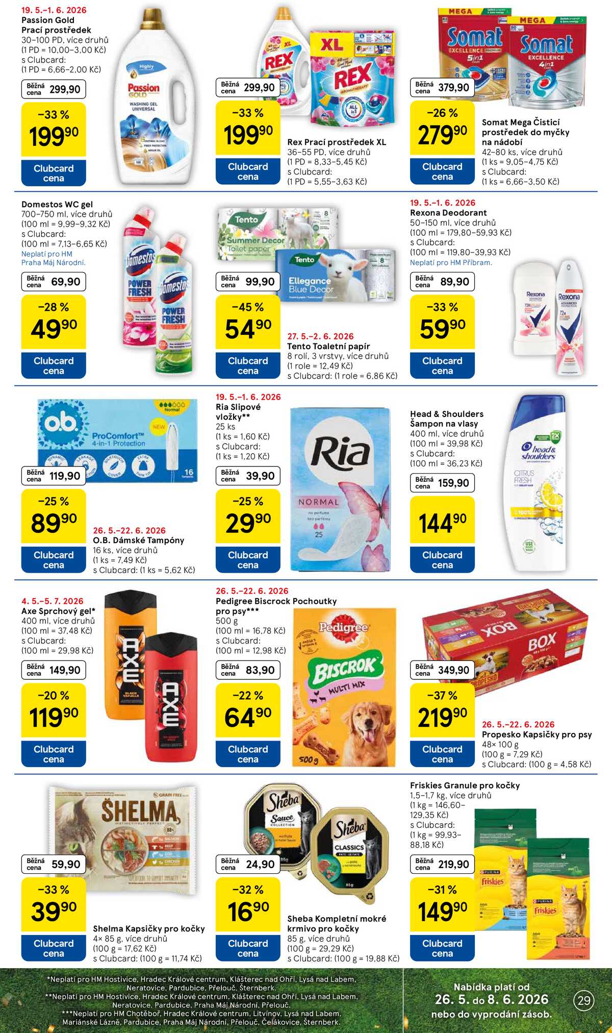 Tesco malé hypermarkety od 27.5. do 2.6.2026 strana 29