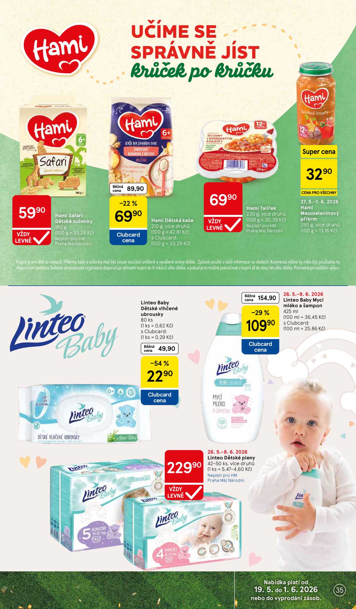 Tesco malé hypermarkety od 27.5. do 2.6.2026 strana 35
