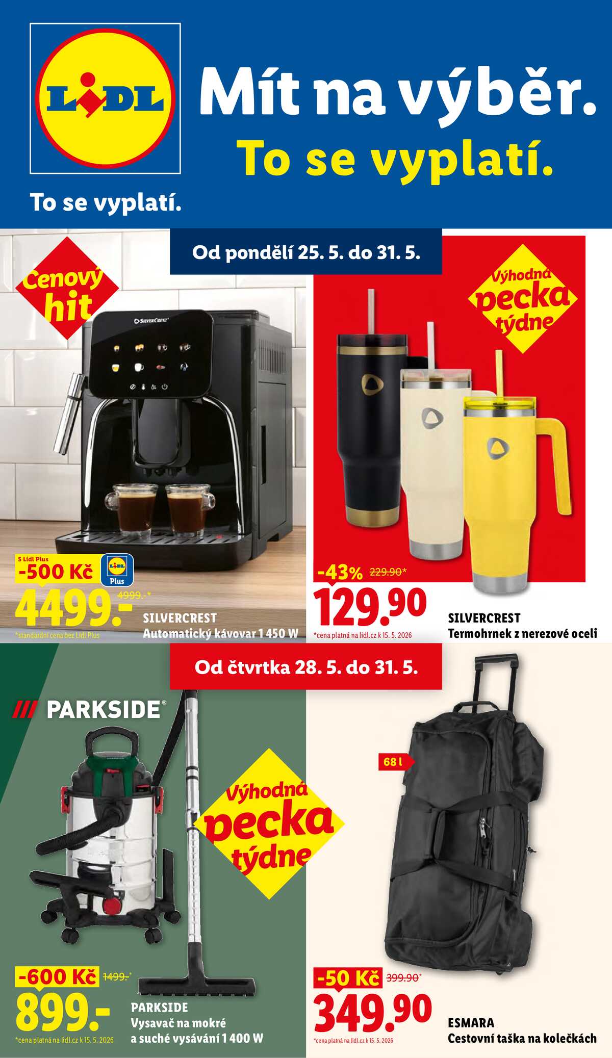 Lidl Spotřební zboží 25.5. - 31.5. strana 1