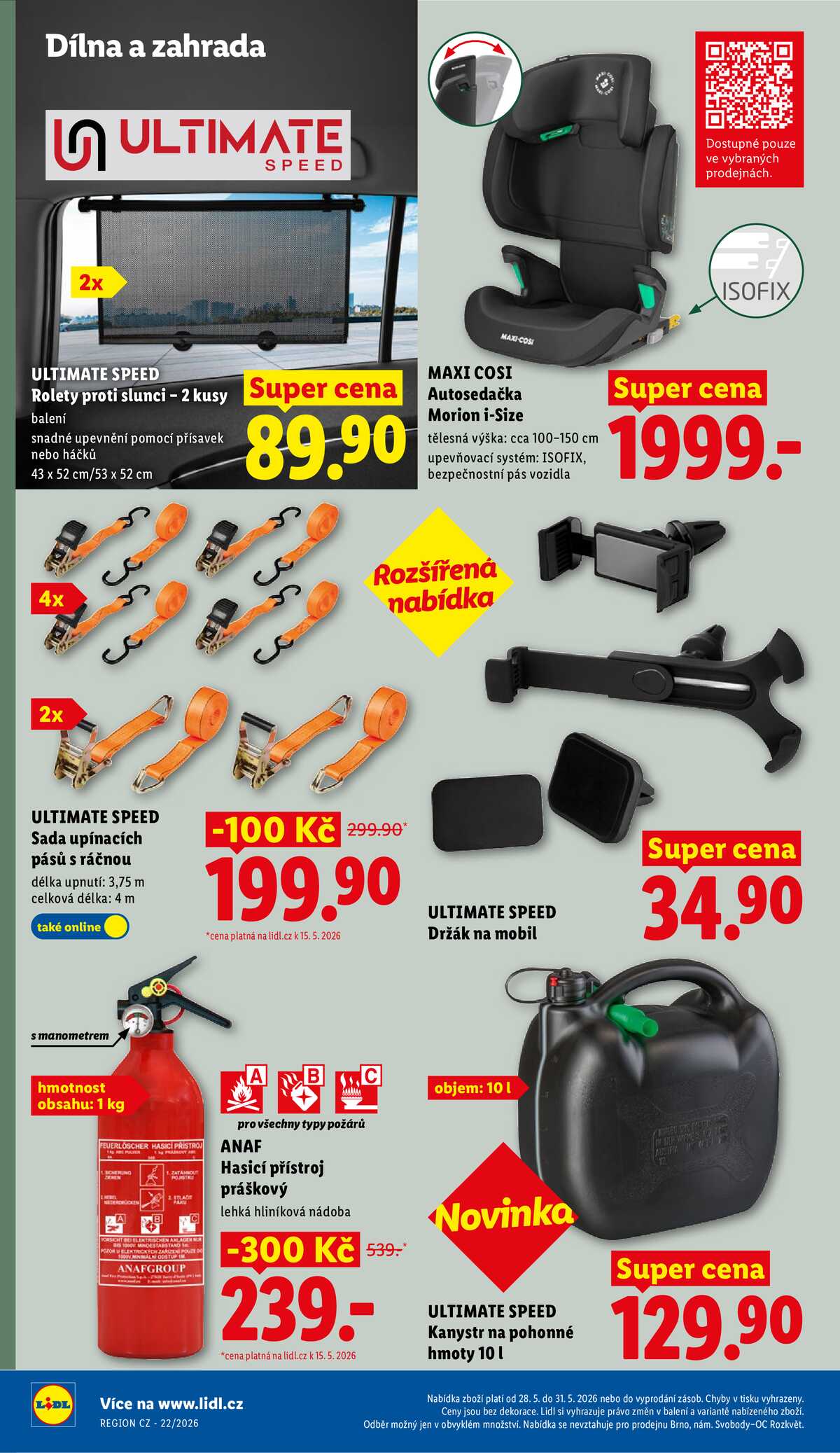 Lidl Spotřební zboží 25.5. - 31.5. strana 18