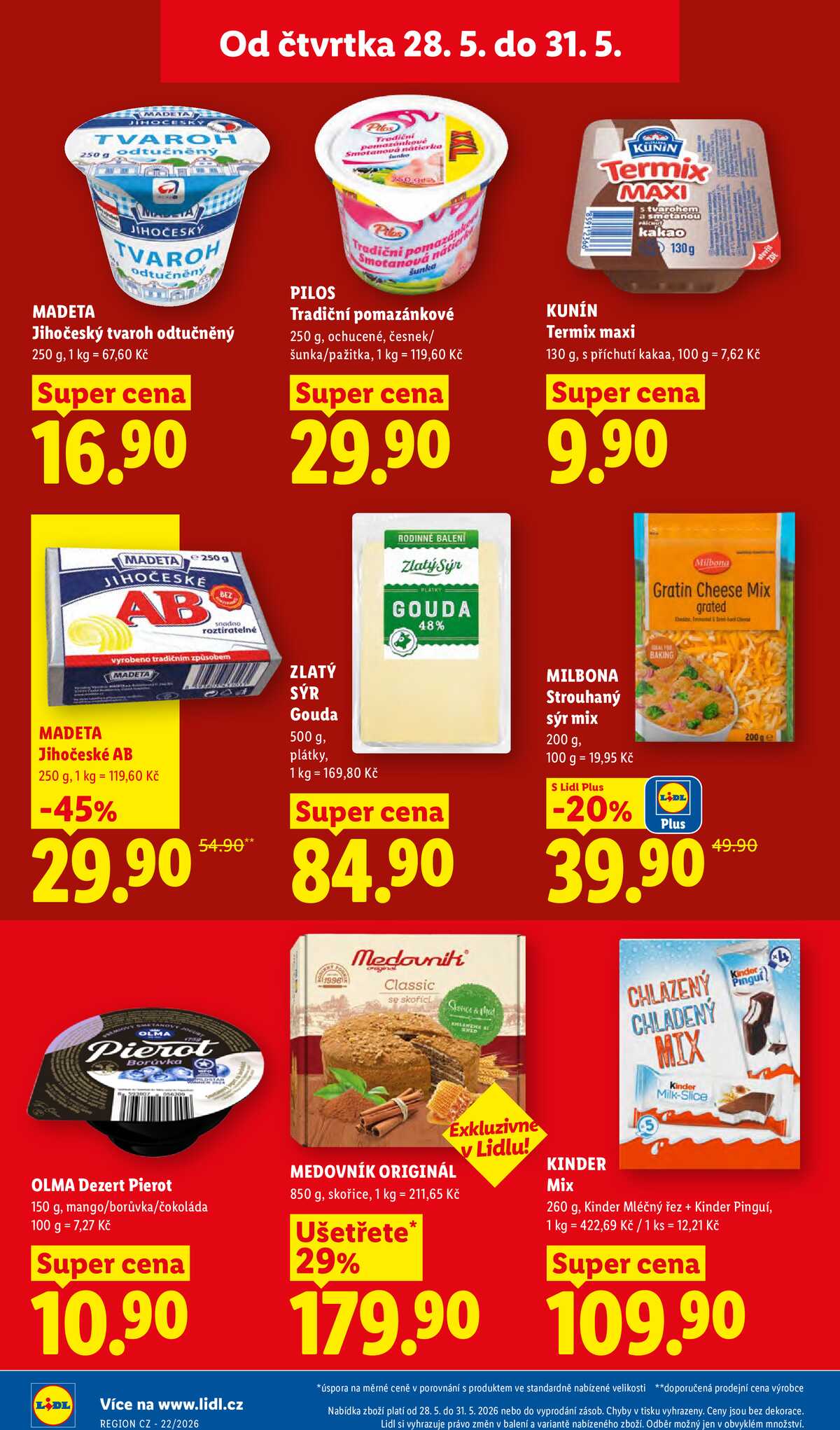 Lidl Čtvrtek od 28.5. do 31.5.2026 strana 20