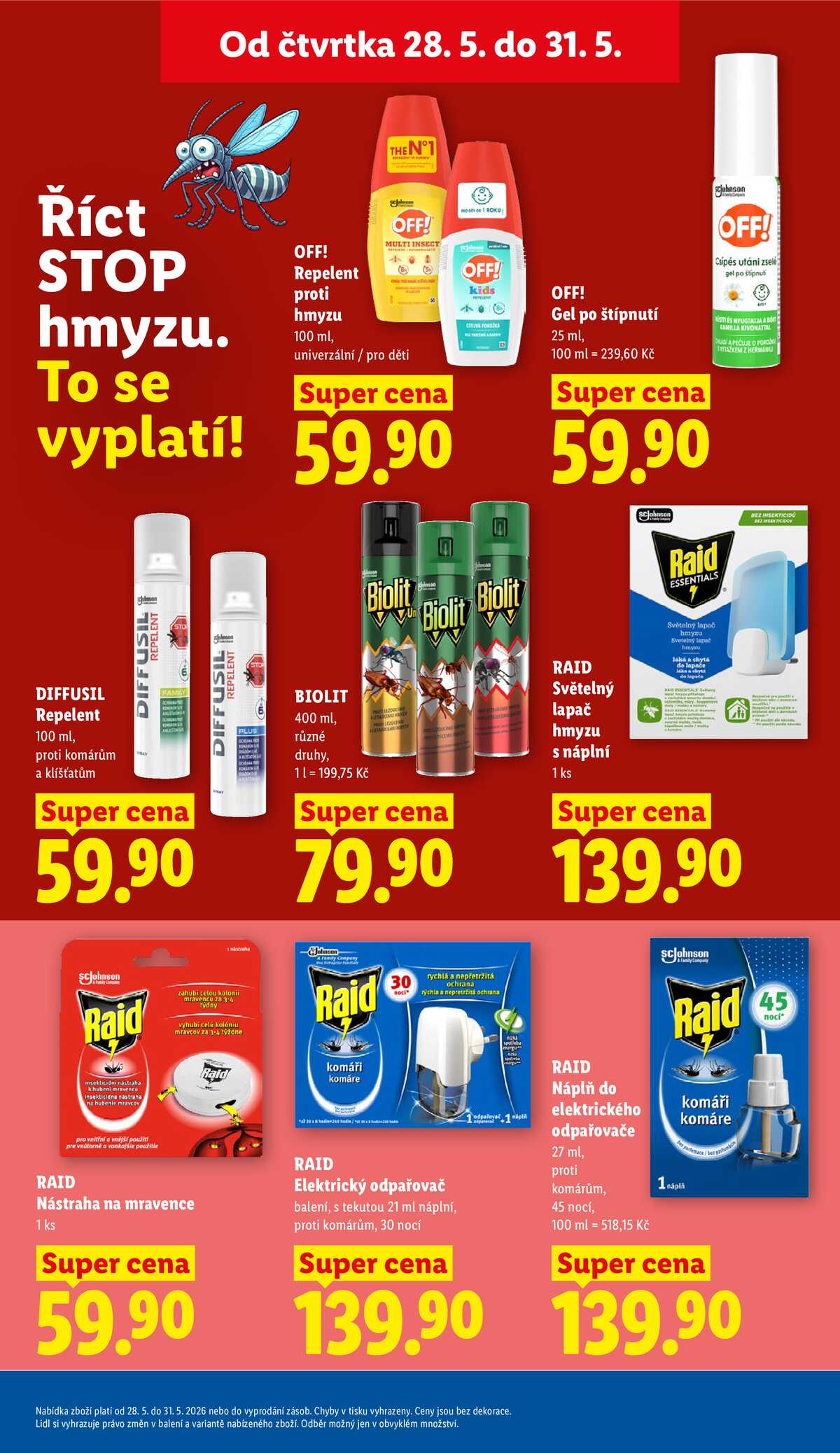 Lidl Čtvrtek od 28.5. do 31.5.2026 strana 50
