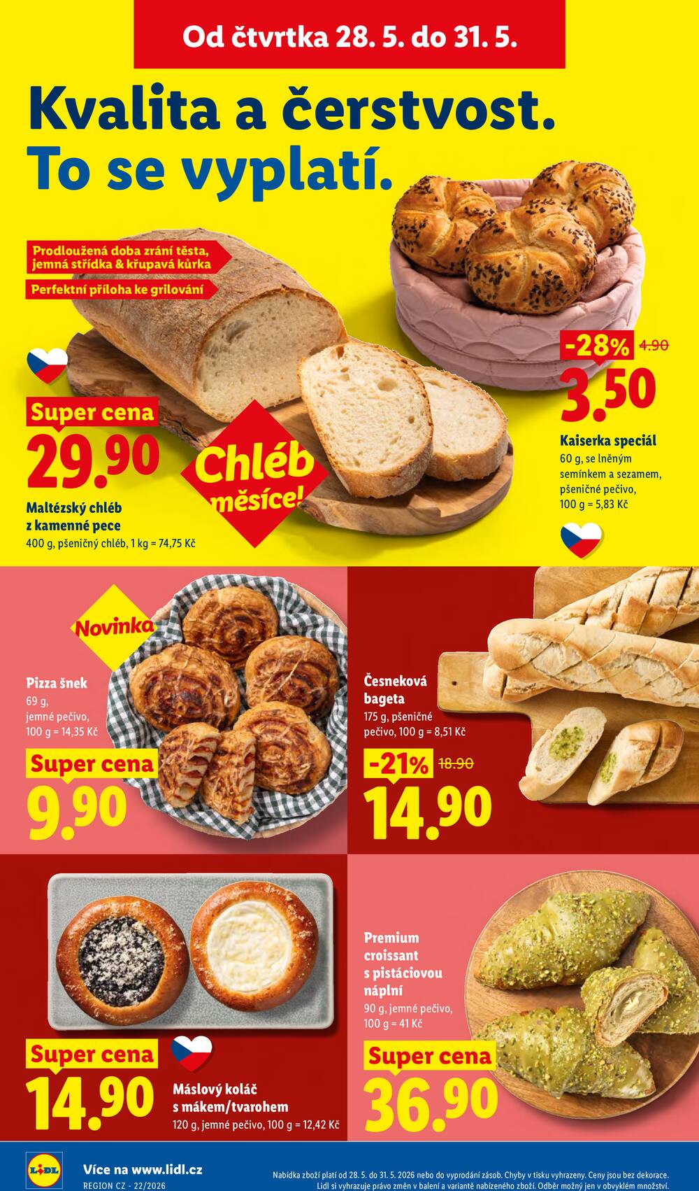 Lidl Čtvrtek od 28.5. do 31.5.2026