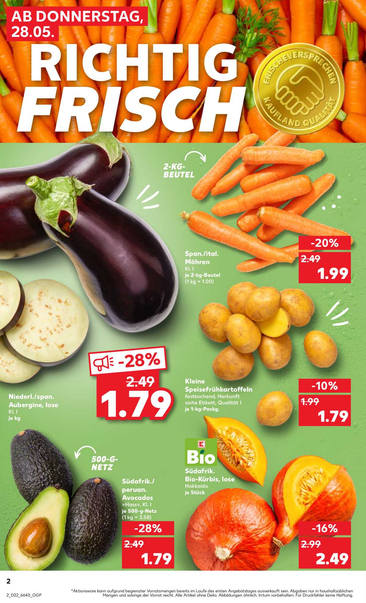 Leták Kaufland Německo 28.5.-3.6.2026 strana 2