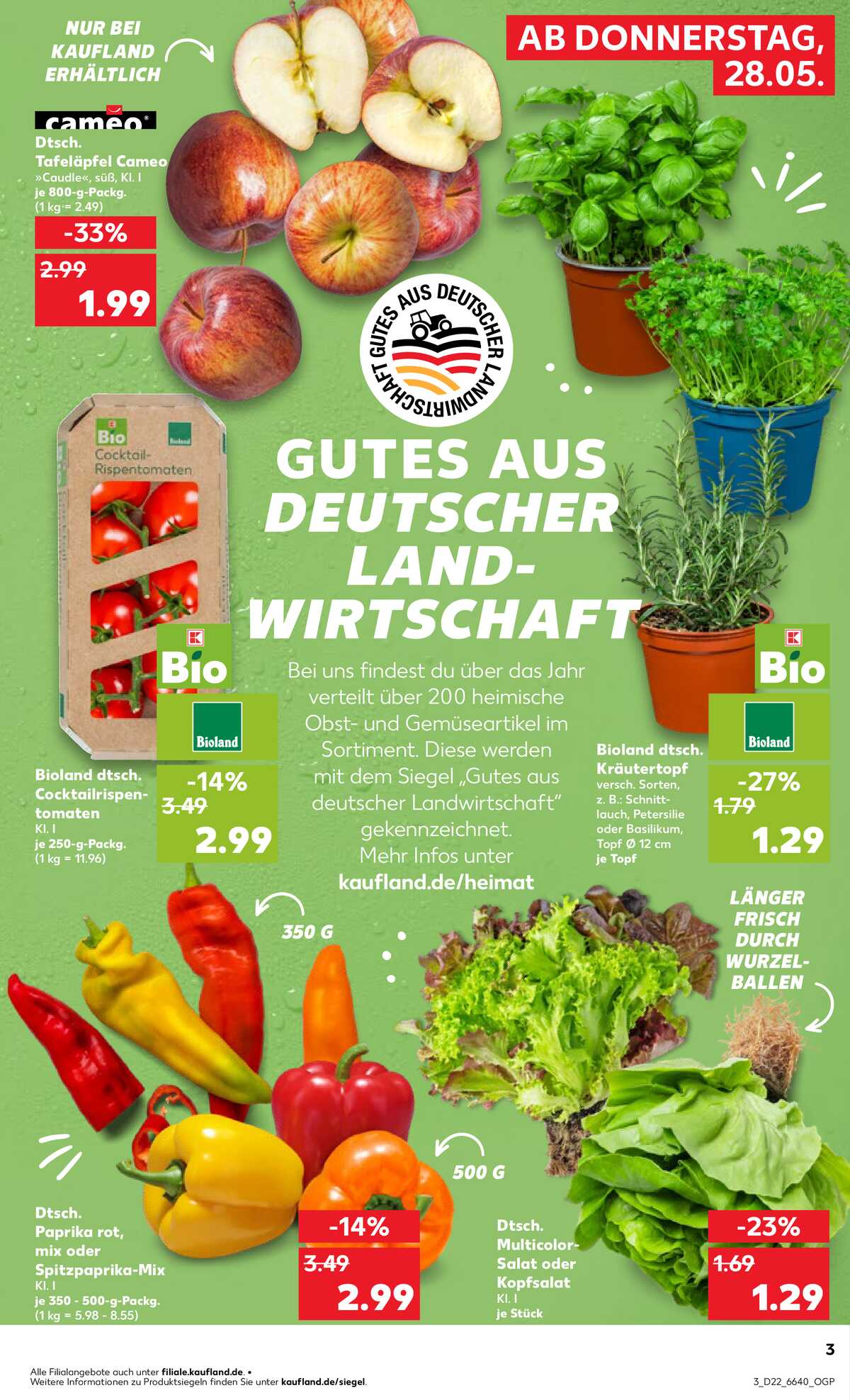 Leták Kaufland Německo 28.5.-3.6.2026 strana 3